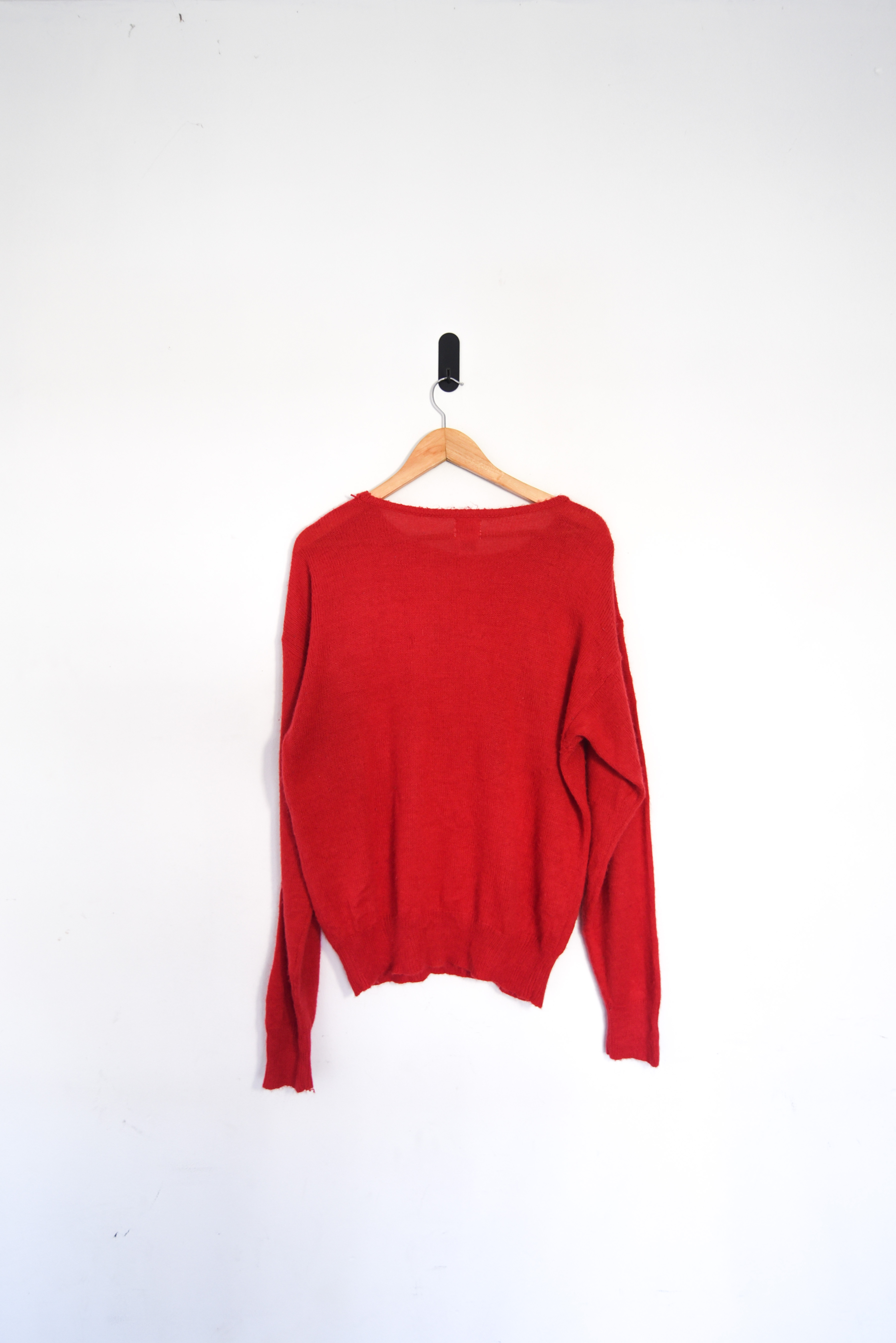 Sweater rojo 80s 