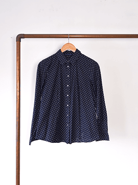 Camisa navy lunares