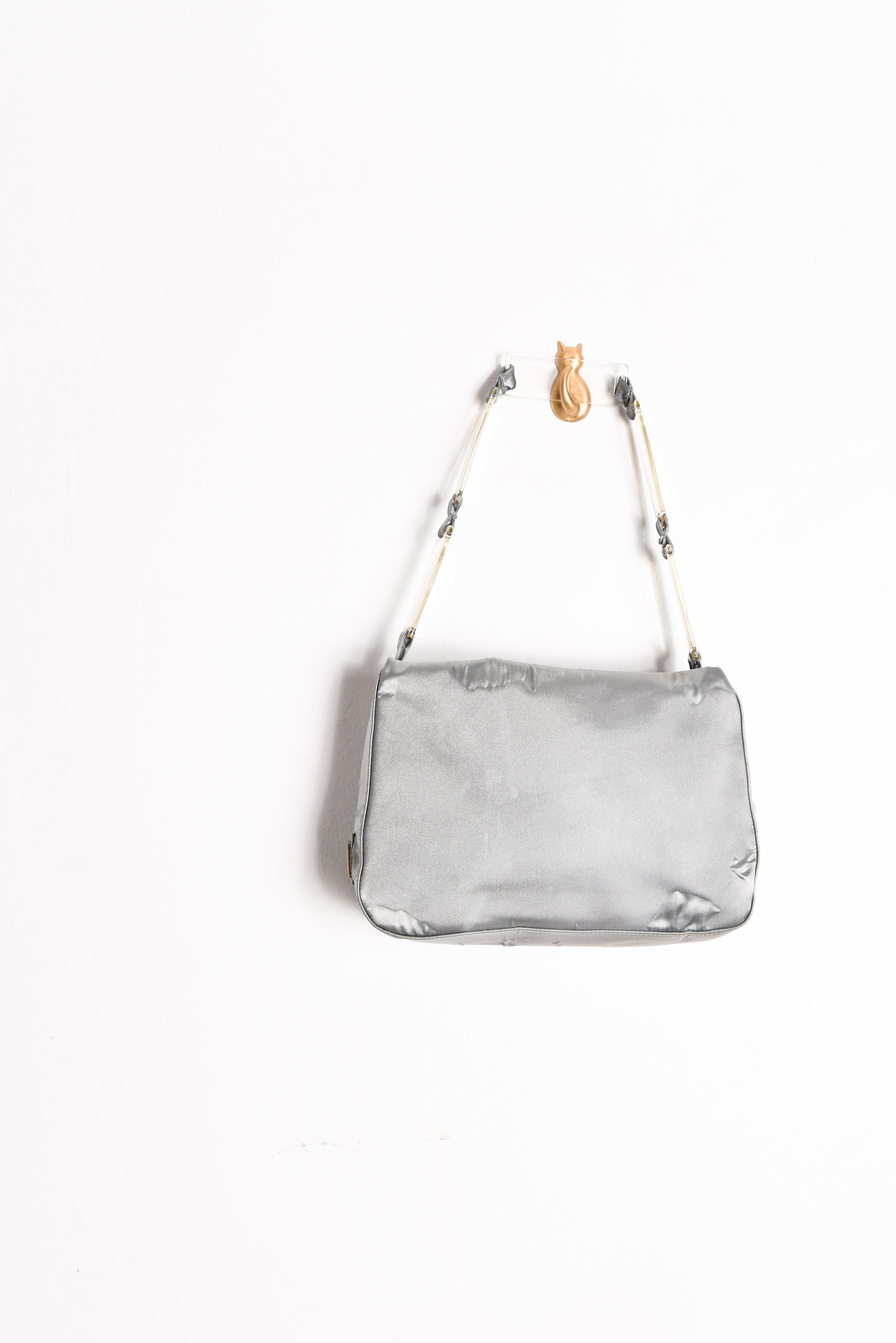 Cartera silver Y2K