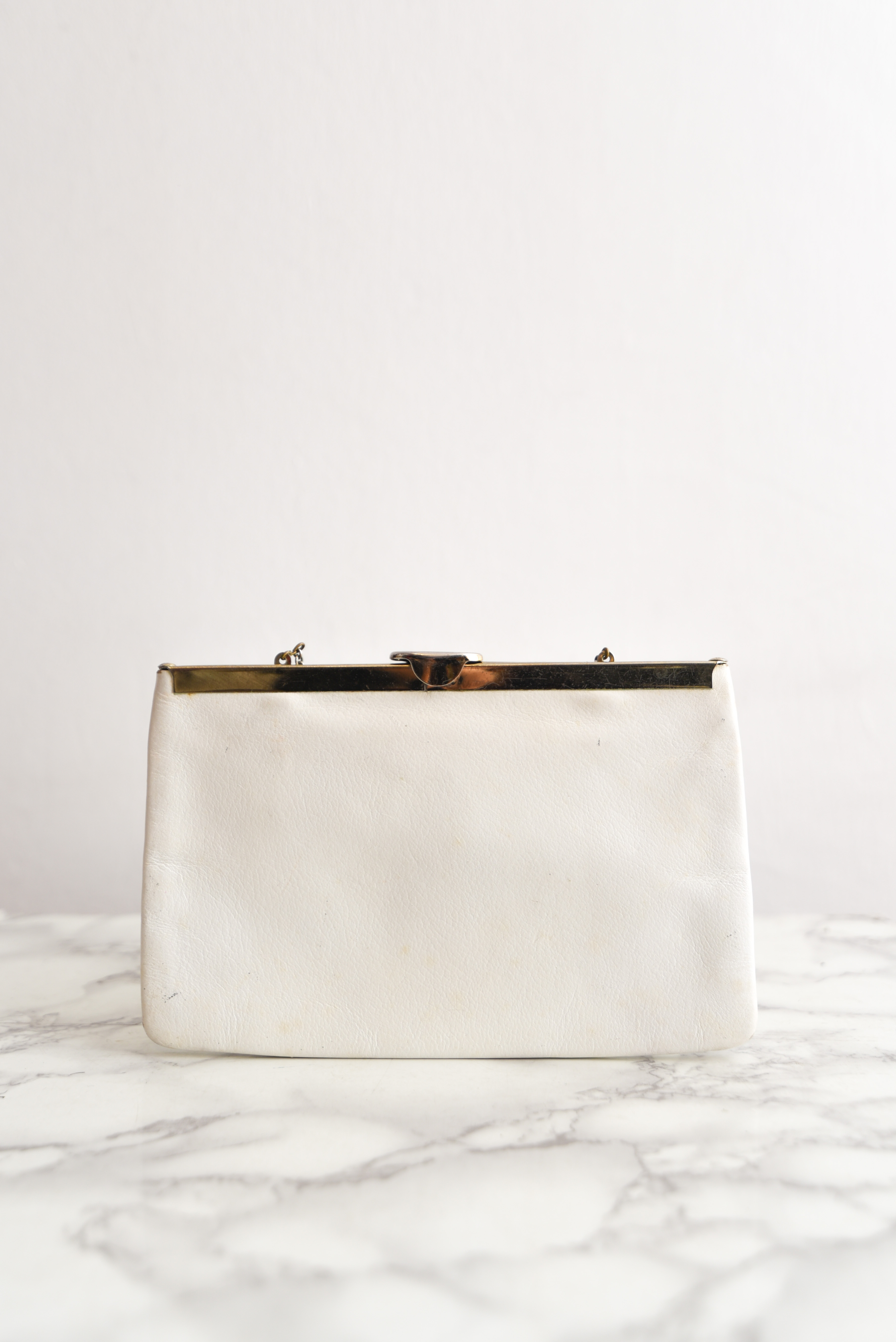 Cartera blanca Late 60s