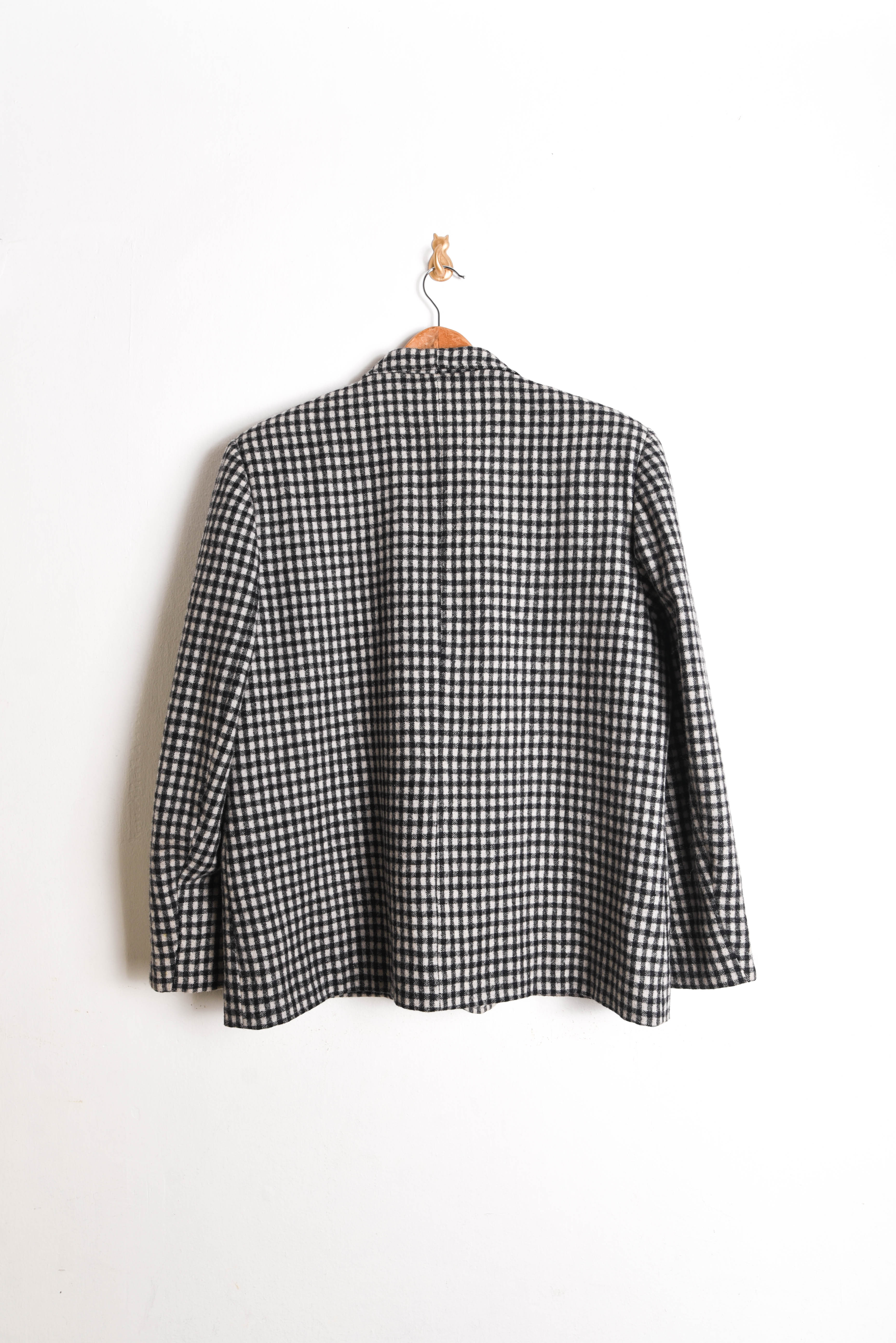 Blazer gingham vintage lana