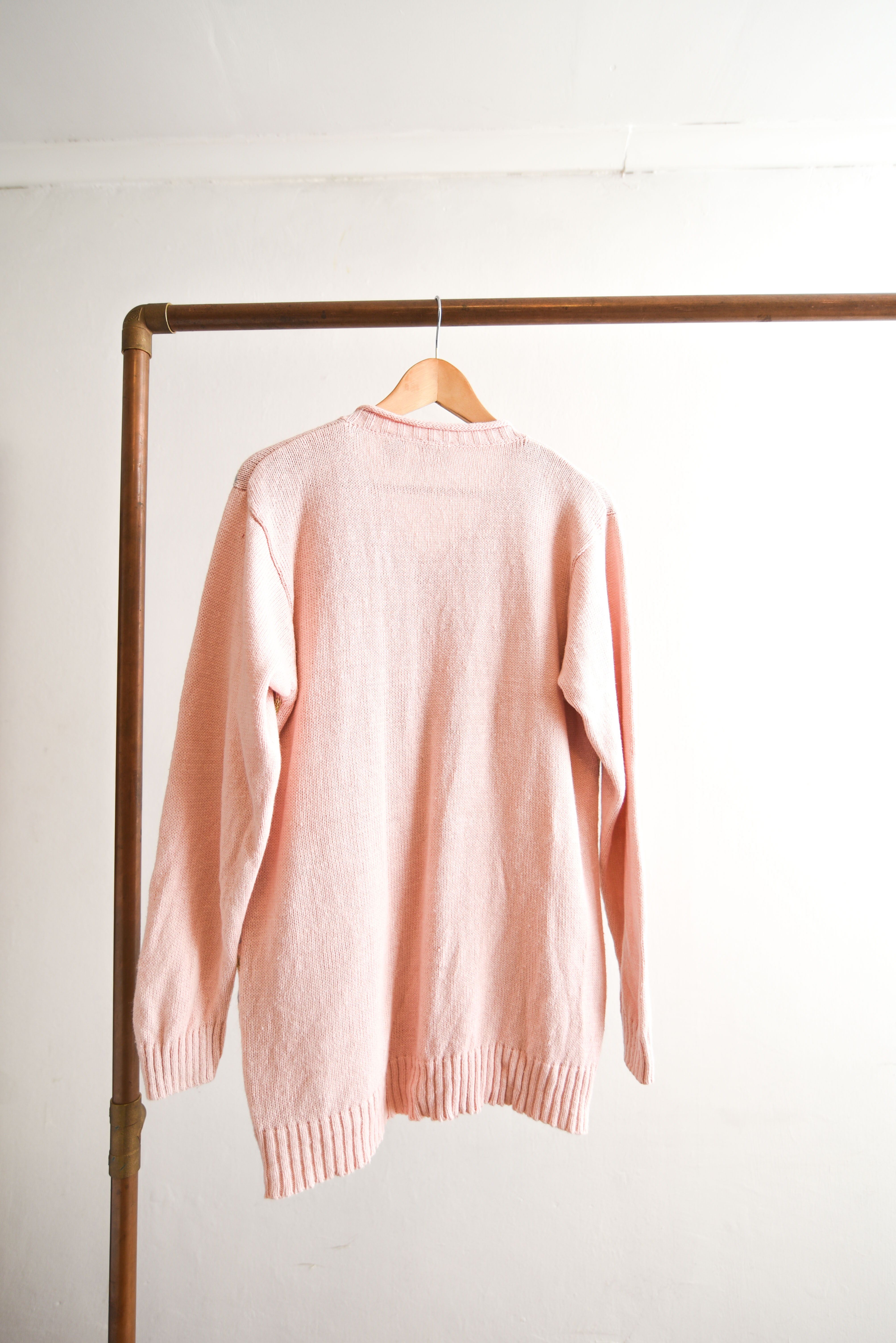 Sweater vintage pastel figuras