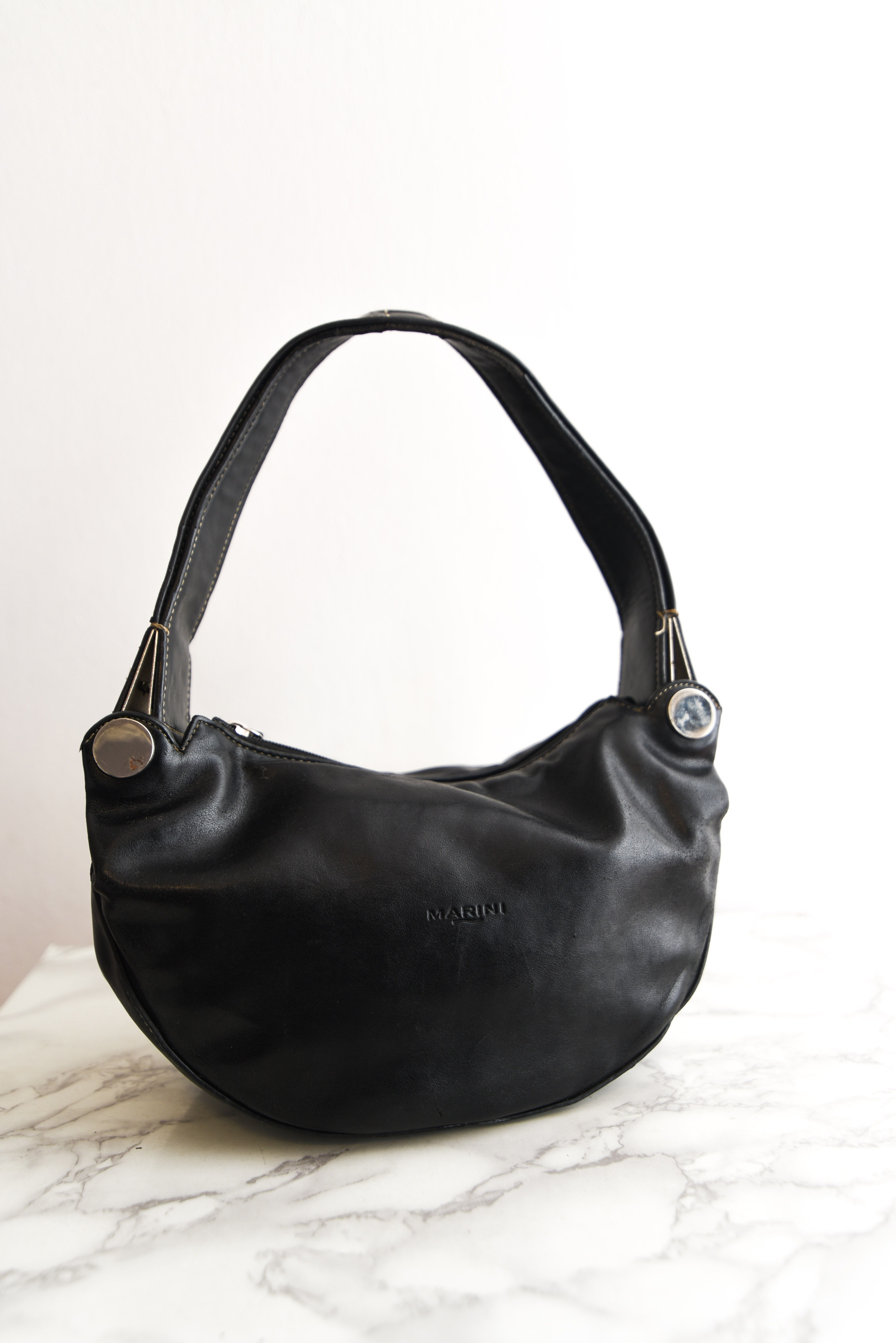 Shoulder bag negra medialuna