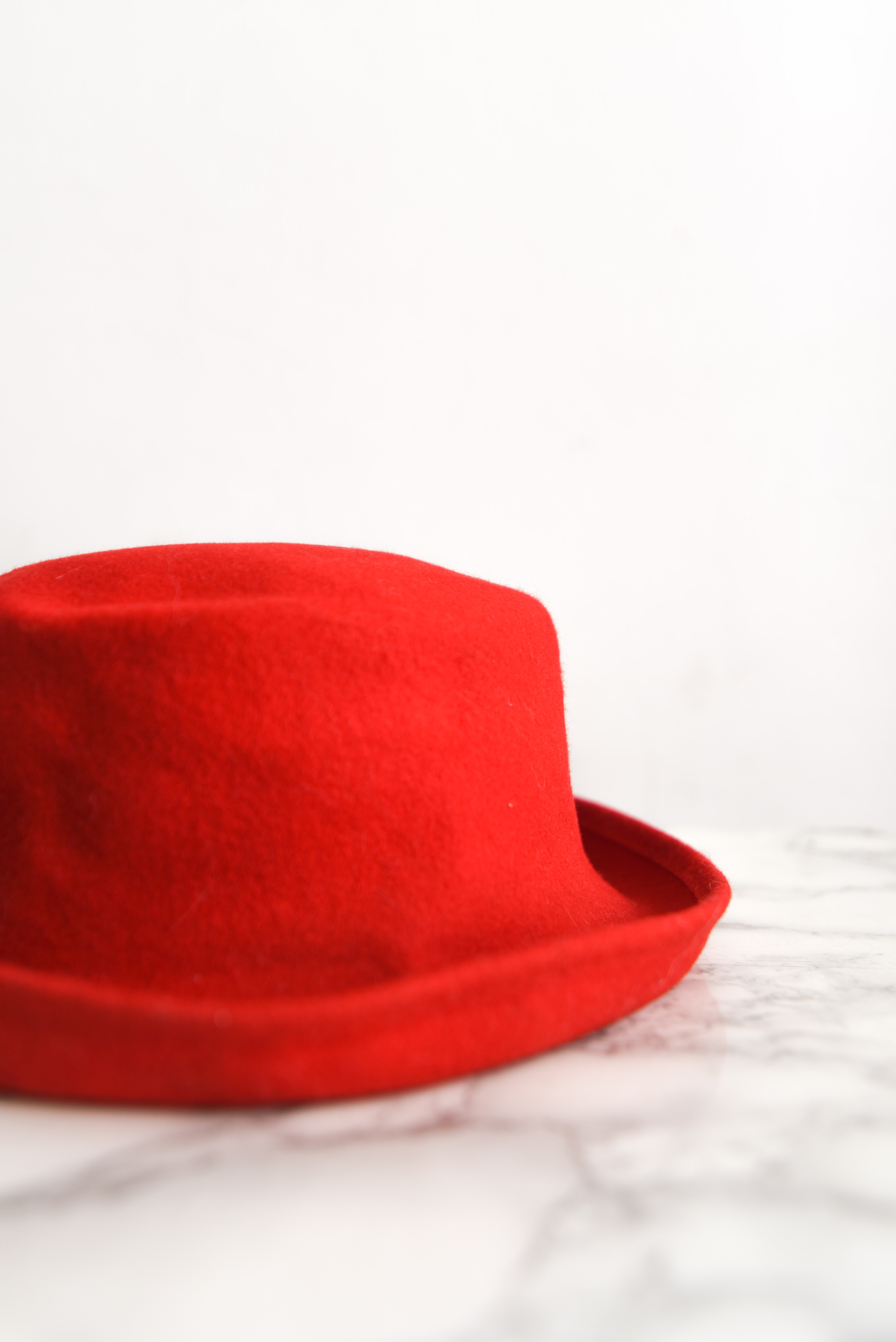 Sombrero rojo vintage