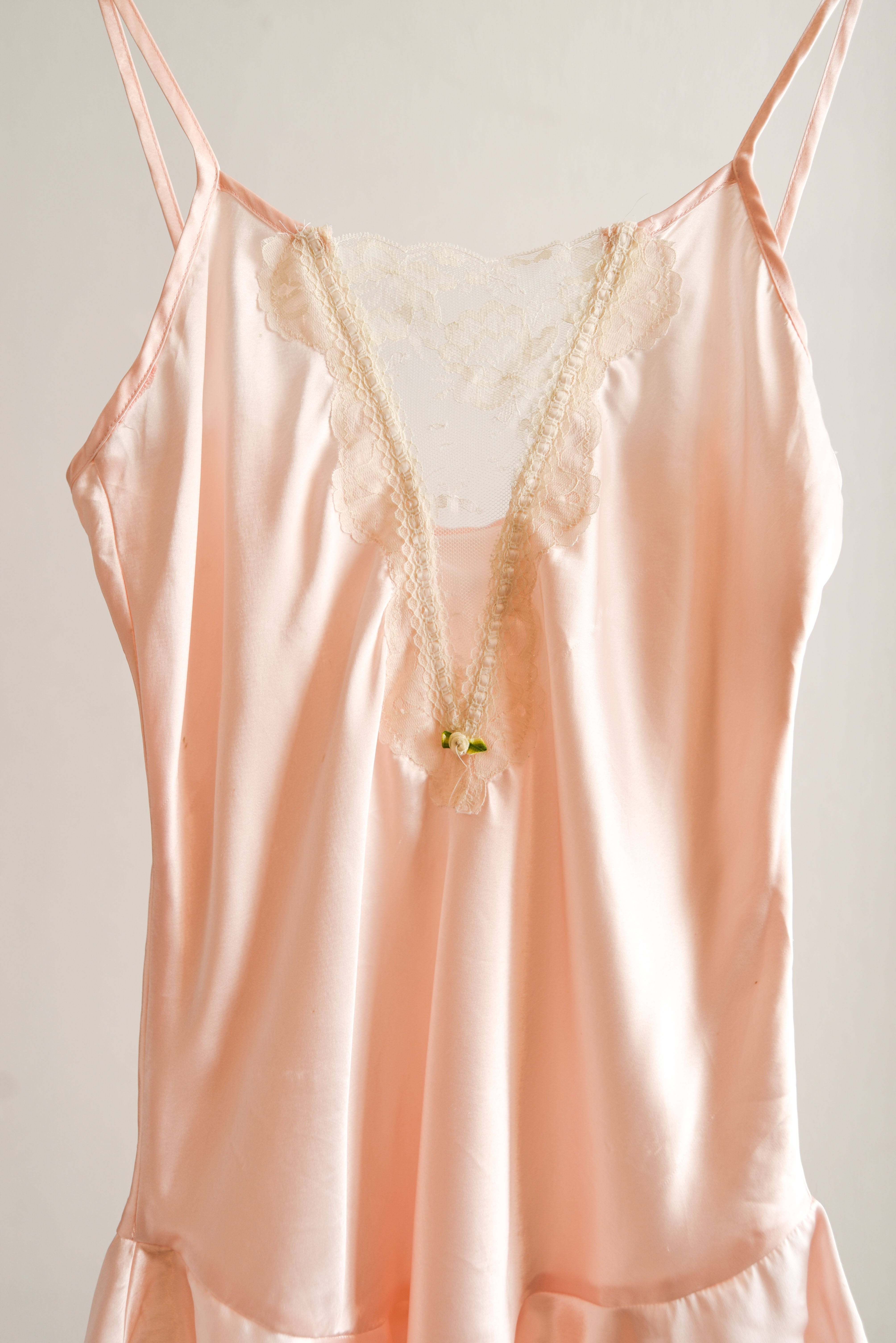 Slipdress lencero peach