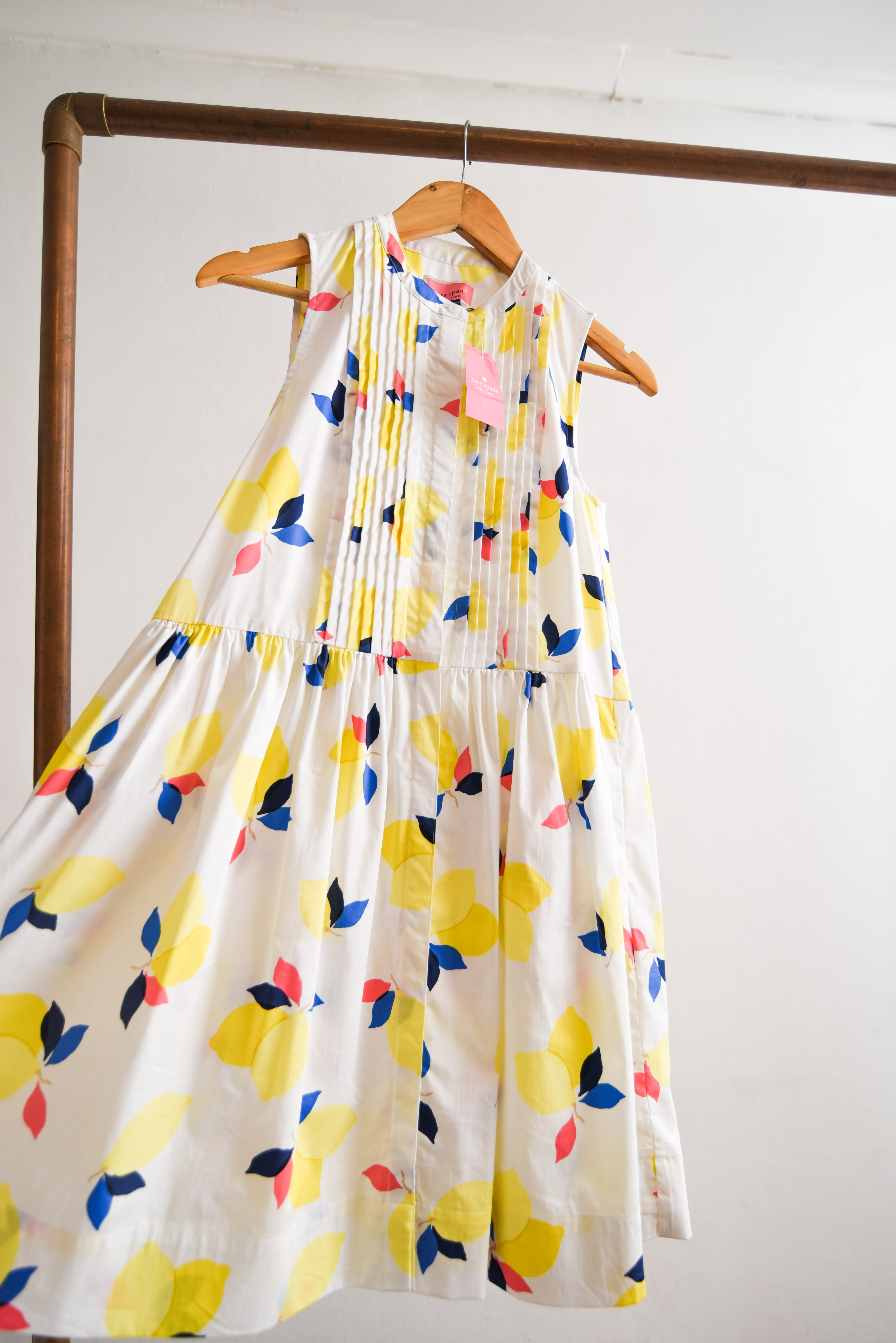 Vestido Kate Spade limones