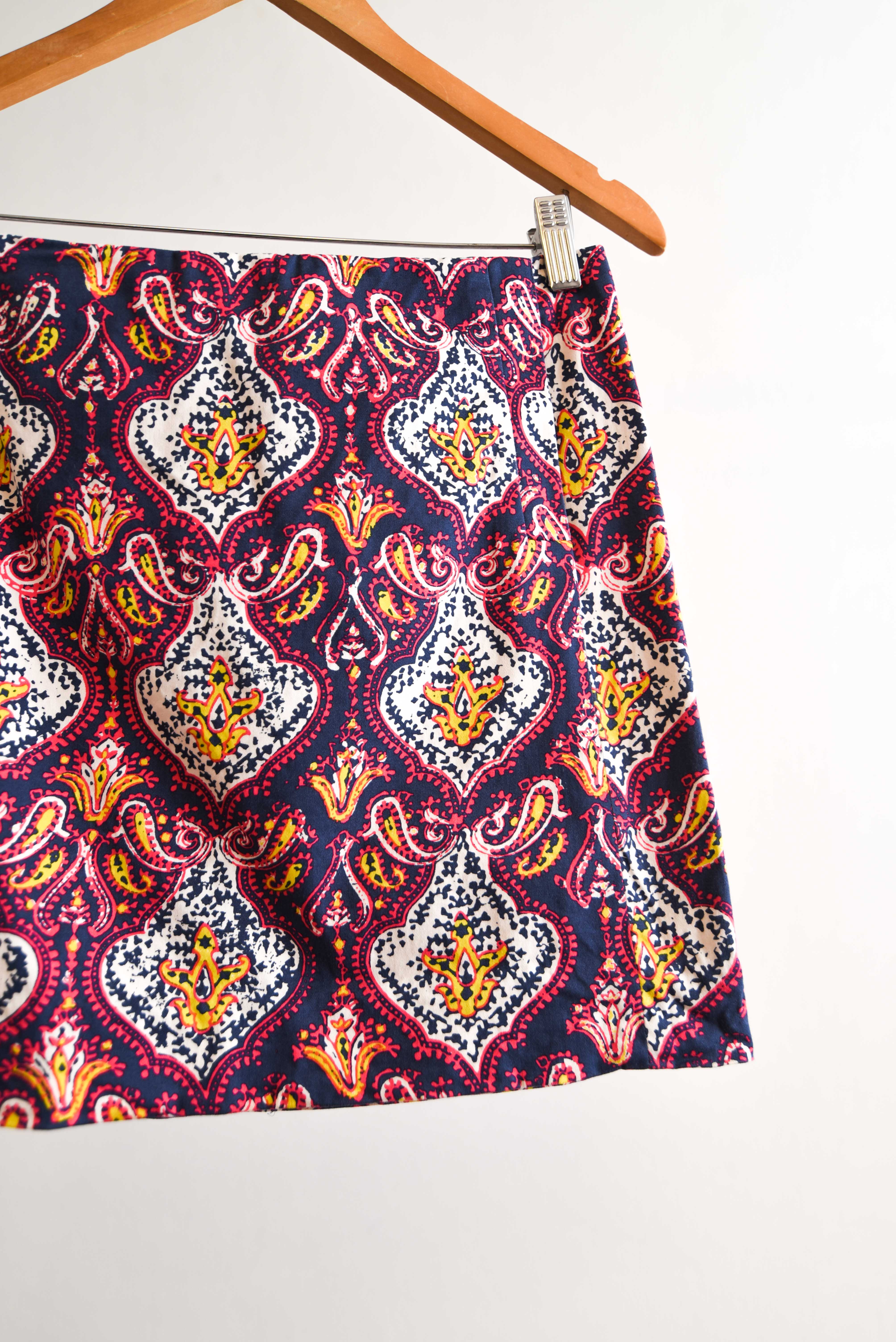 MIni falda paisley 