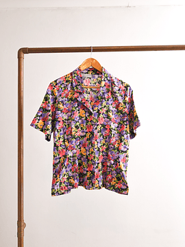 Blusa floral 90s