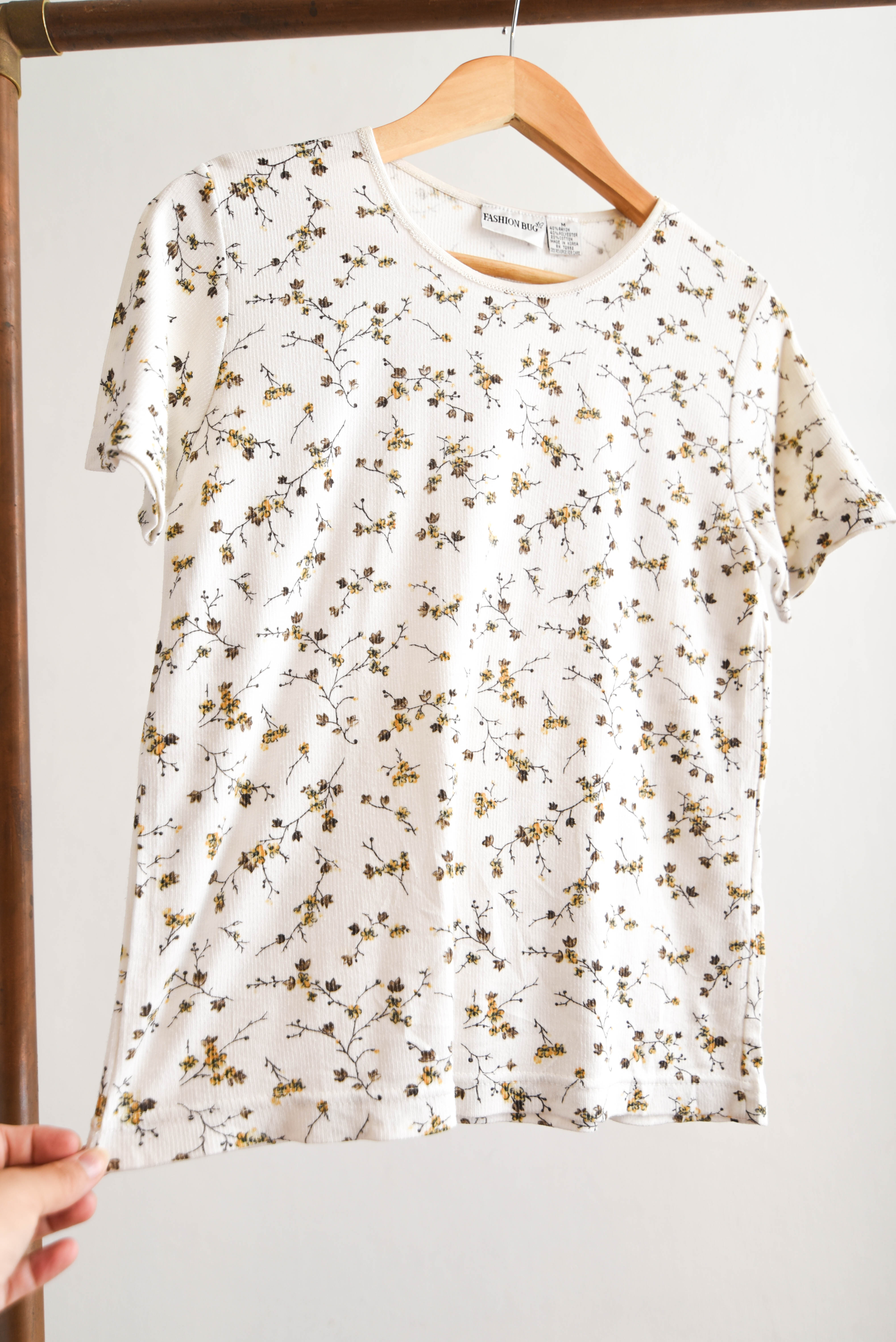 Babytee floral 90s