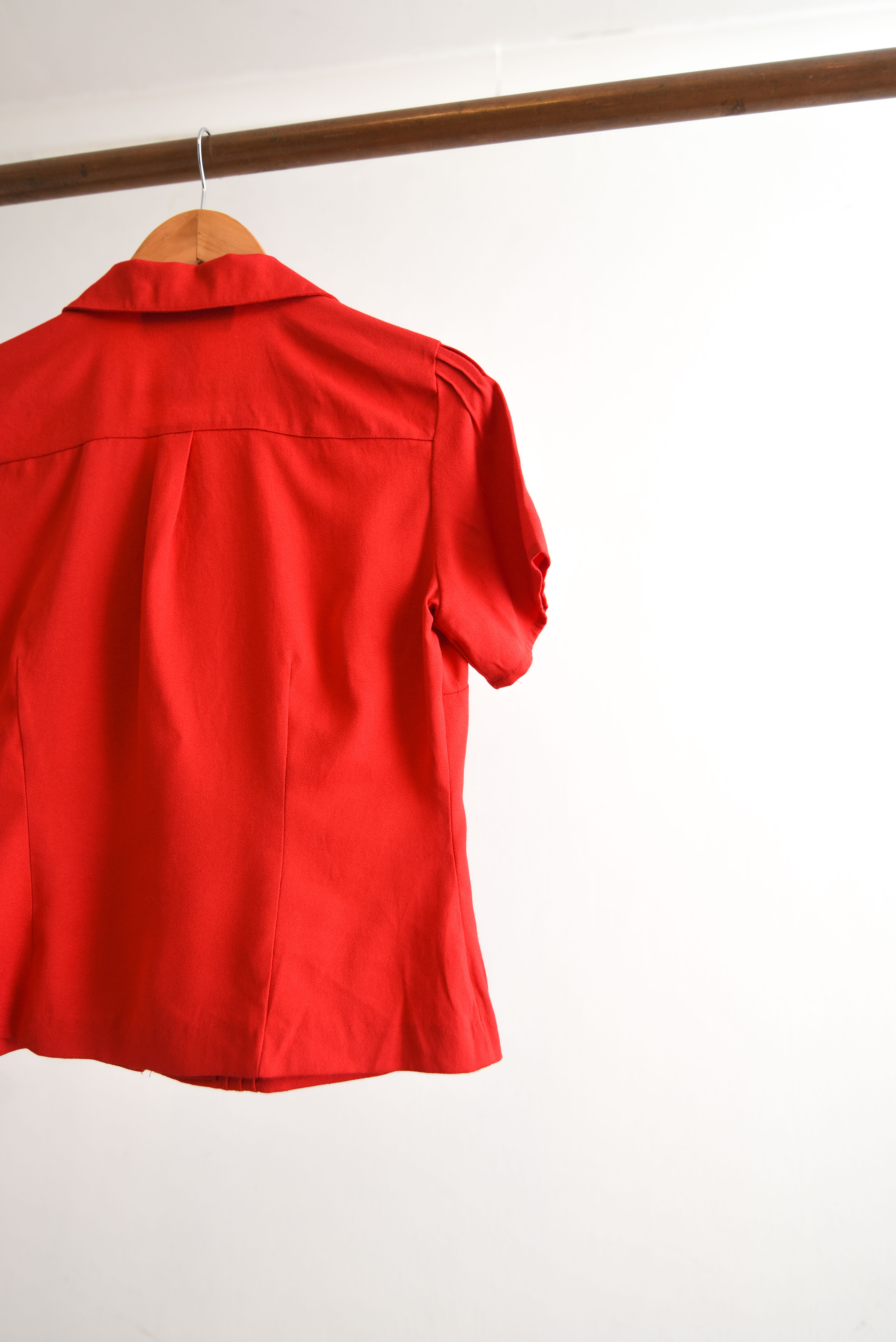 Blusa roja 90s