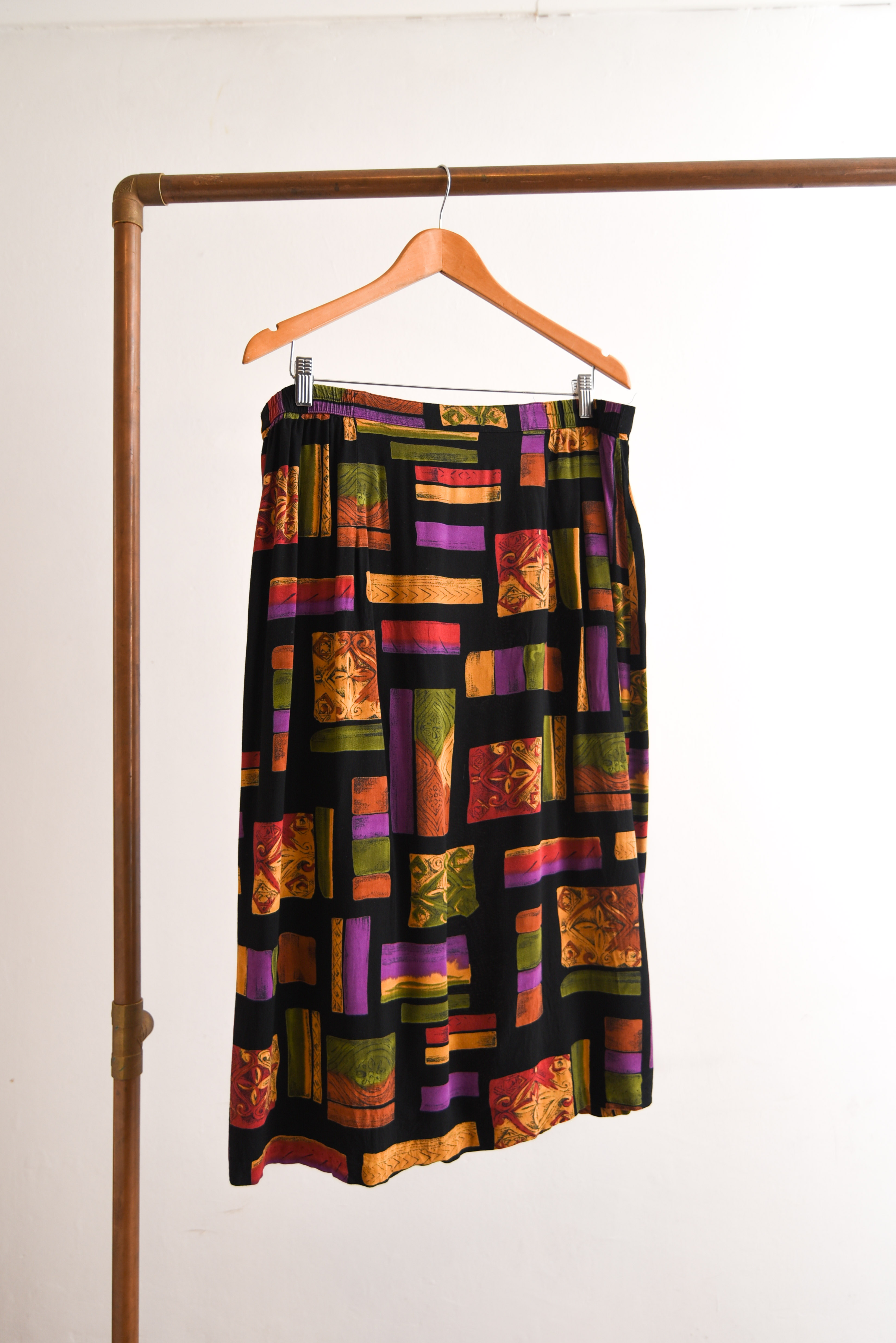 Maxi falda 90s envolvente