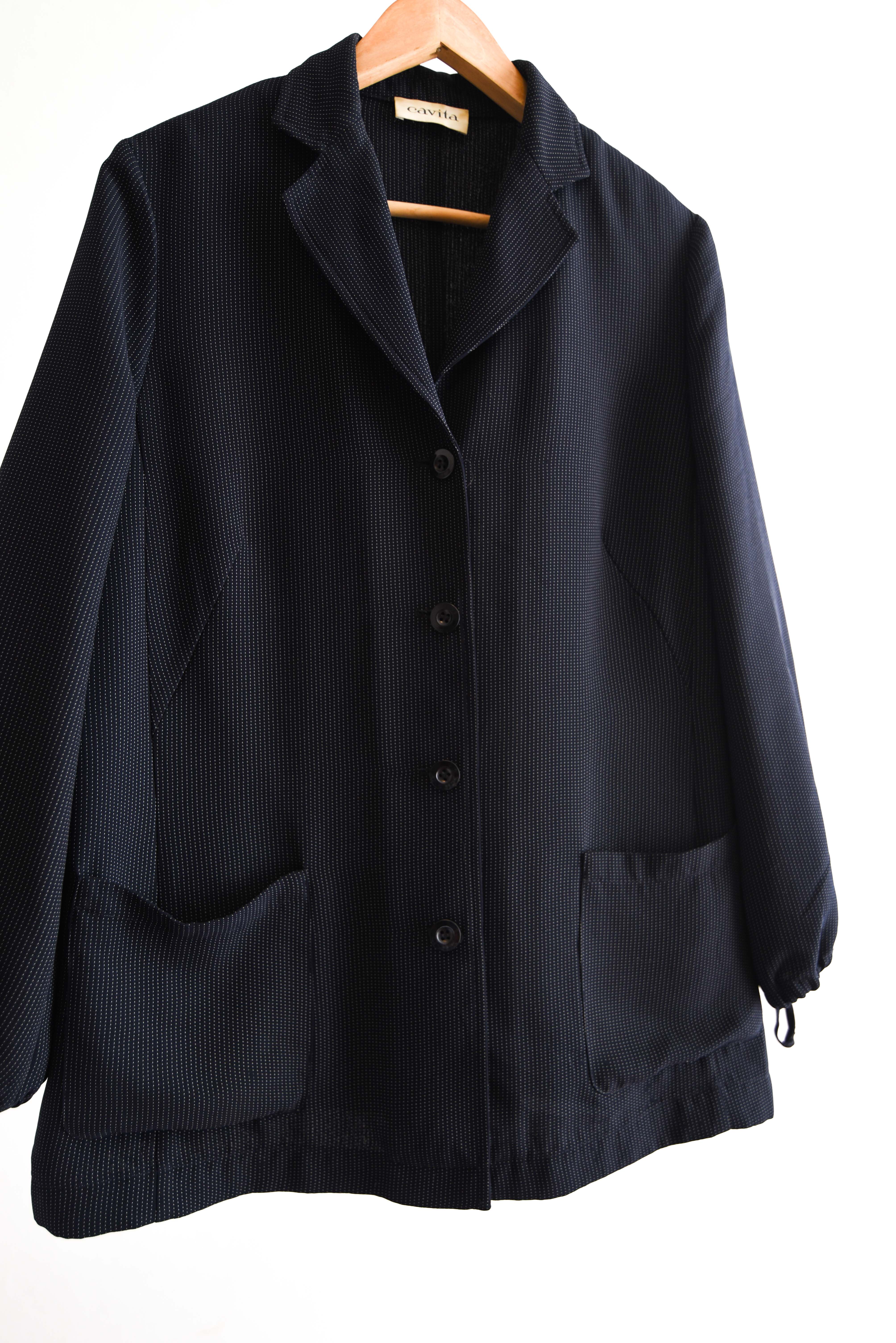 Blazer navy pinstripe vintage