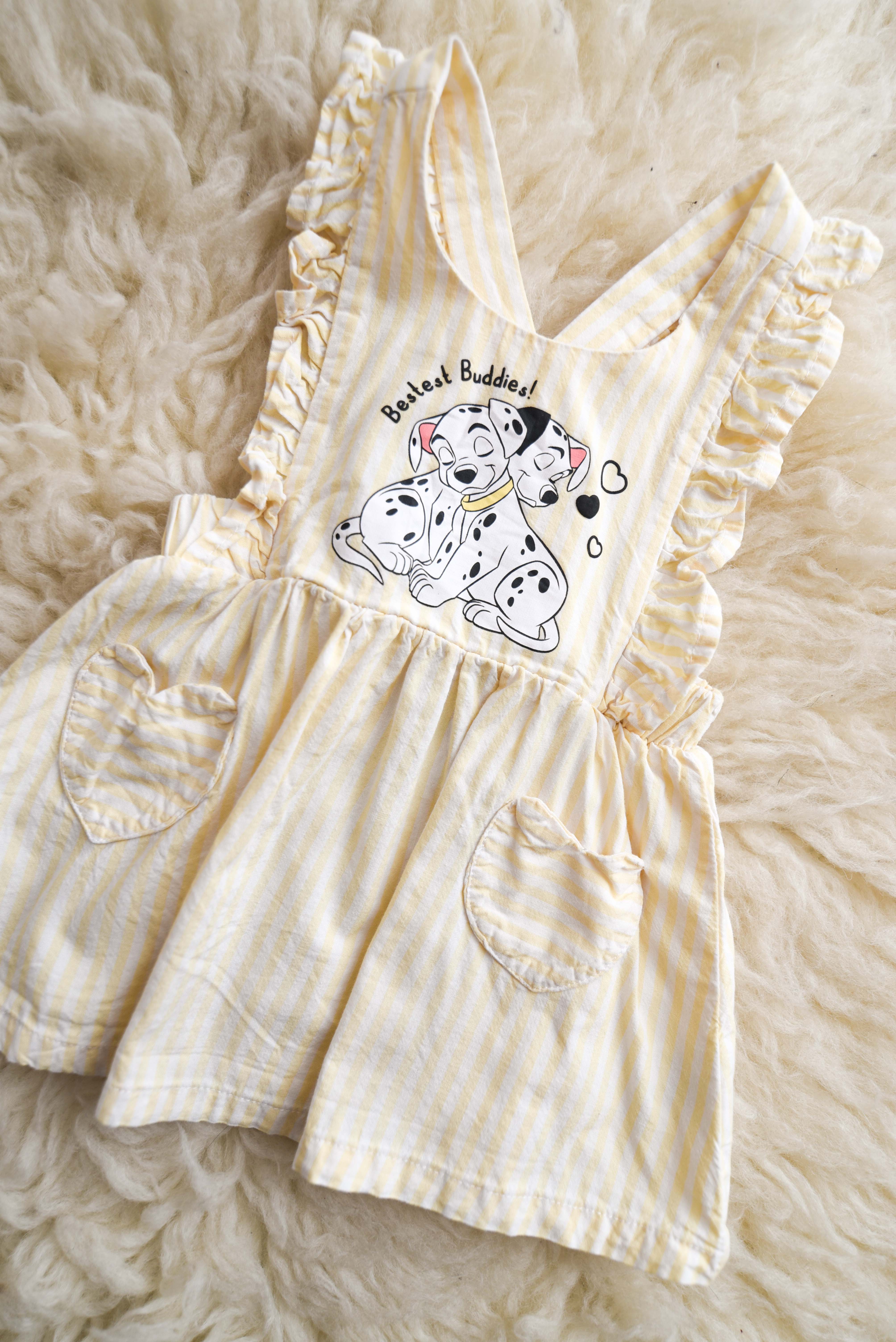 Vestido jardinera Disney 3-6M