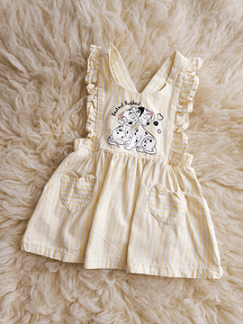 Vestido jardinera Disney 3-6M
