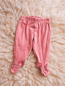 Calza rosada patitas Carter's 3M