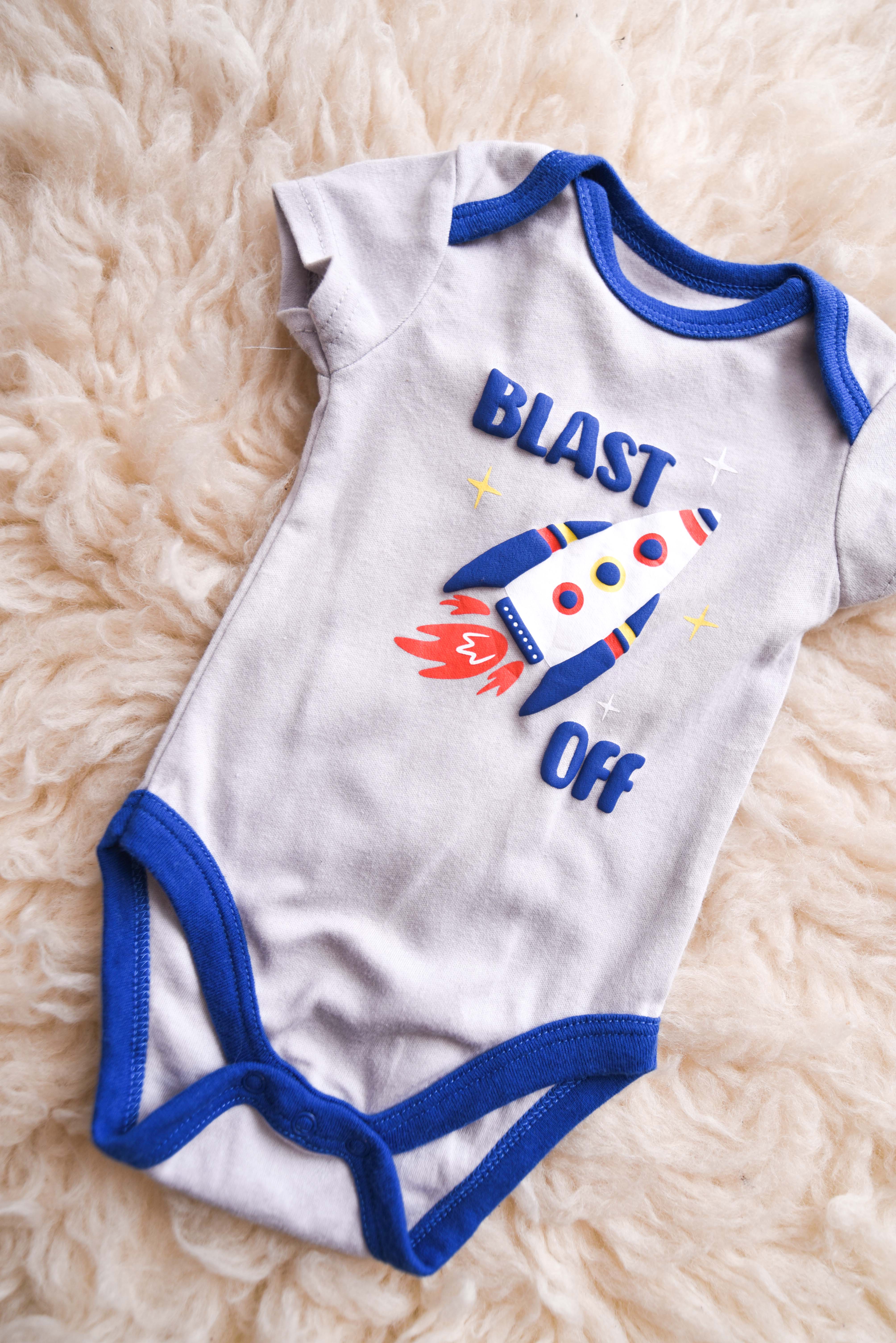 Body gris cohete 3-6M