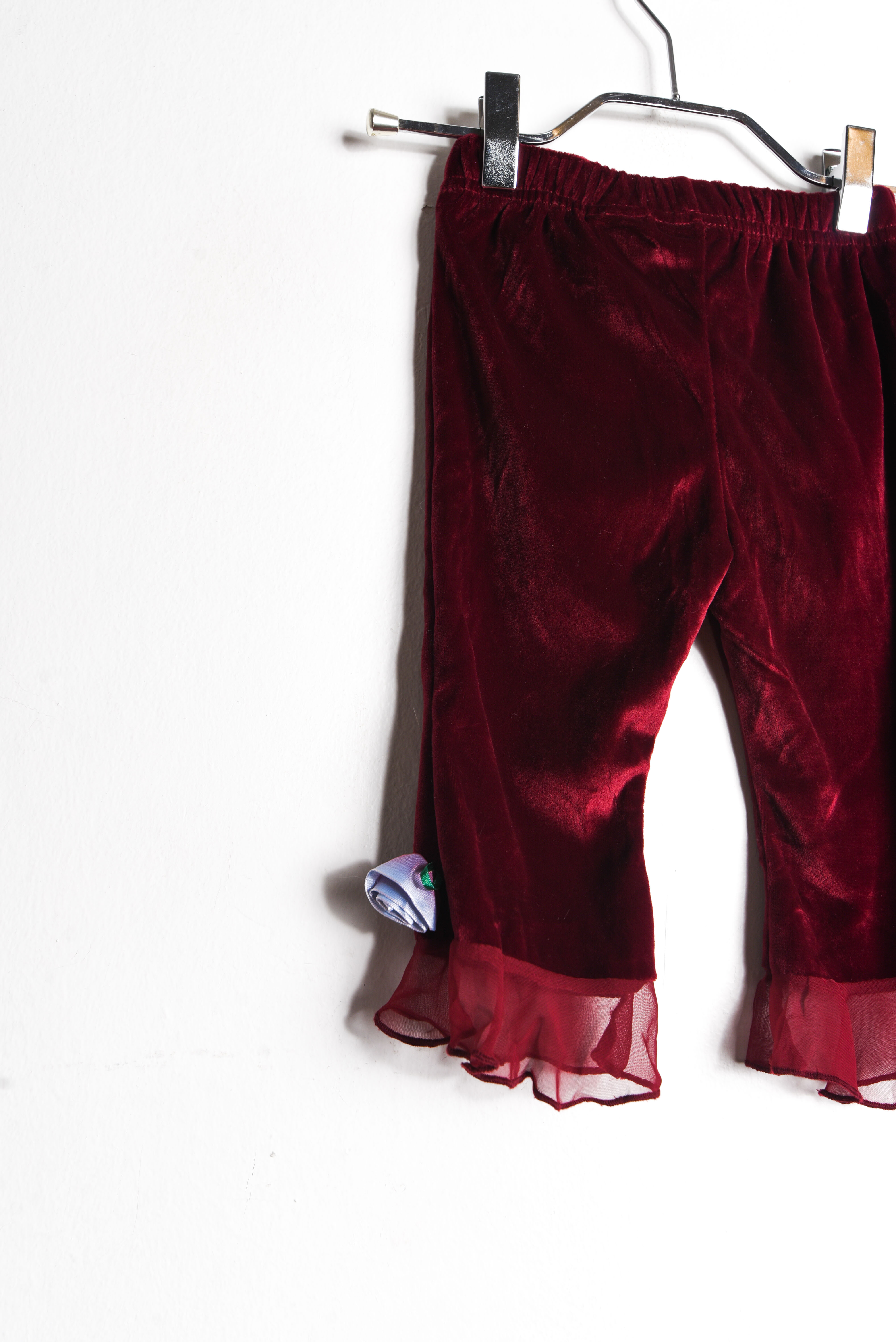 Calza burdeo vintage plush 12M