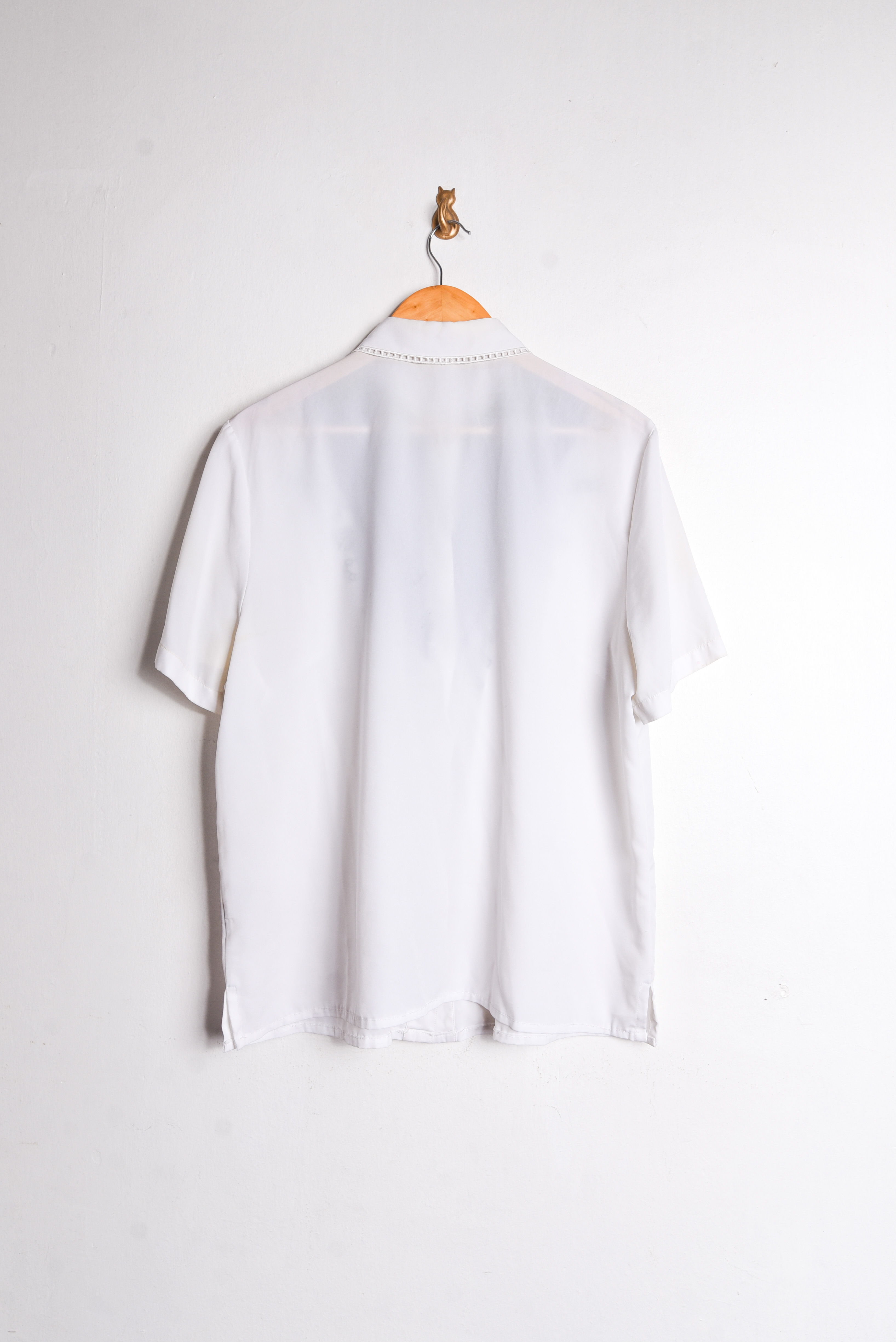 Blusa vintage b&w bordada