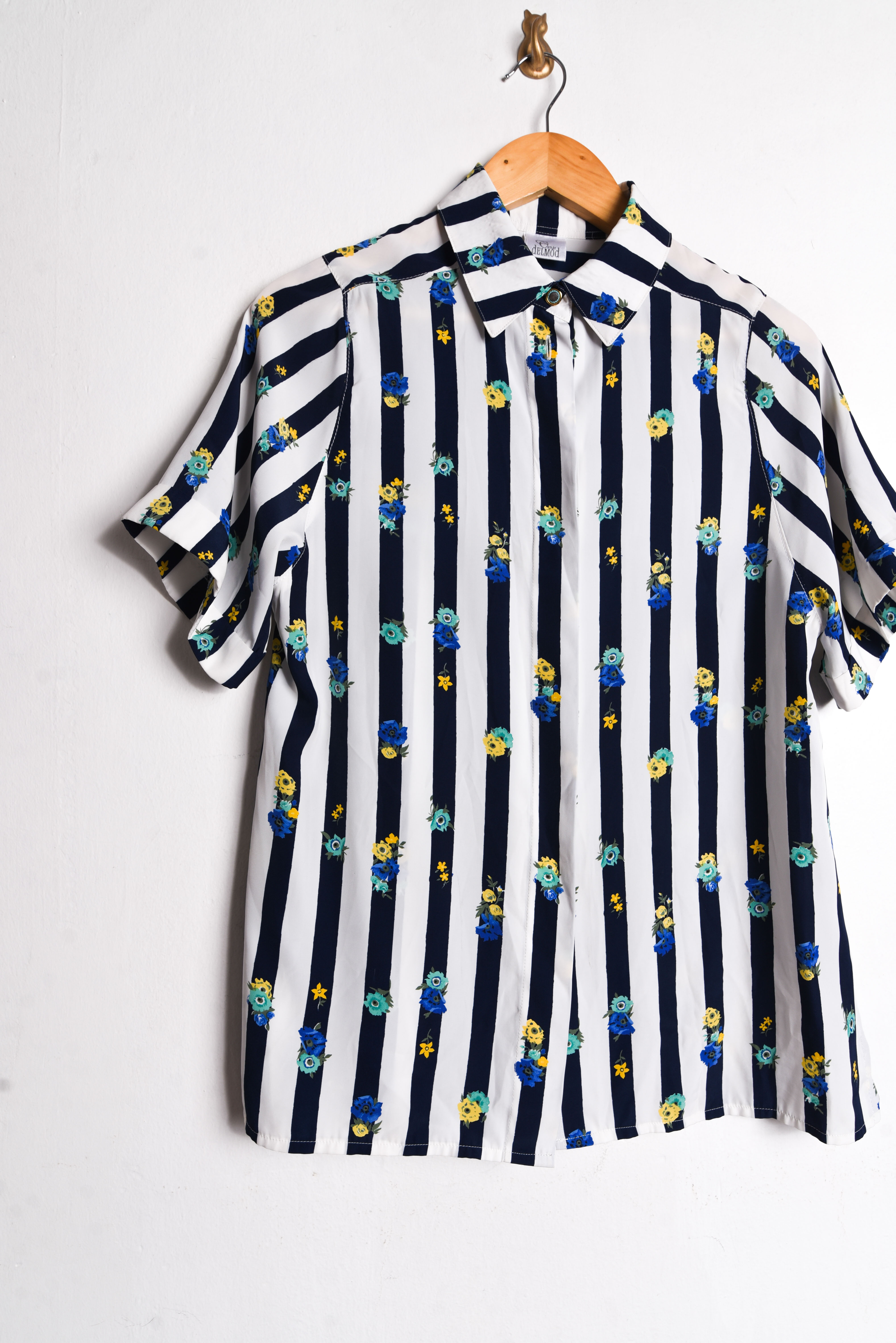 Blusa marinera vintage floral