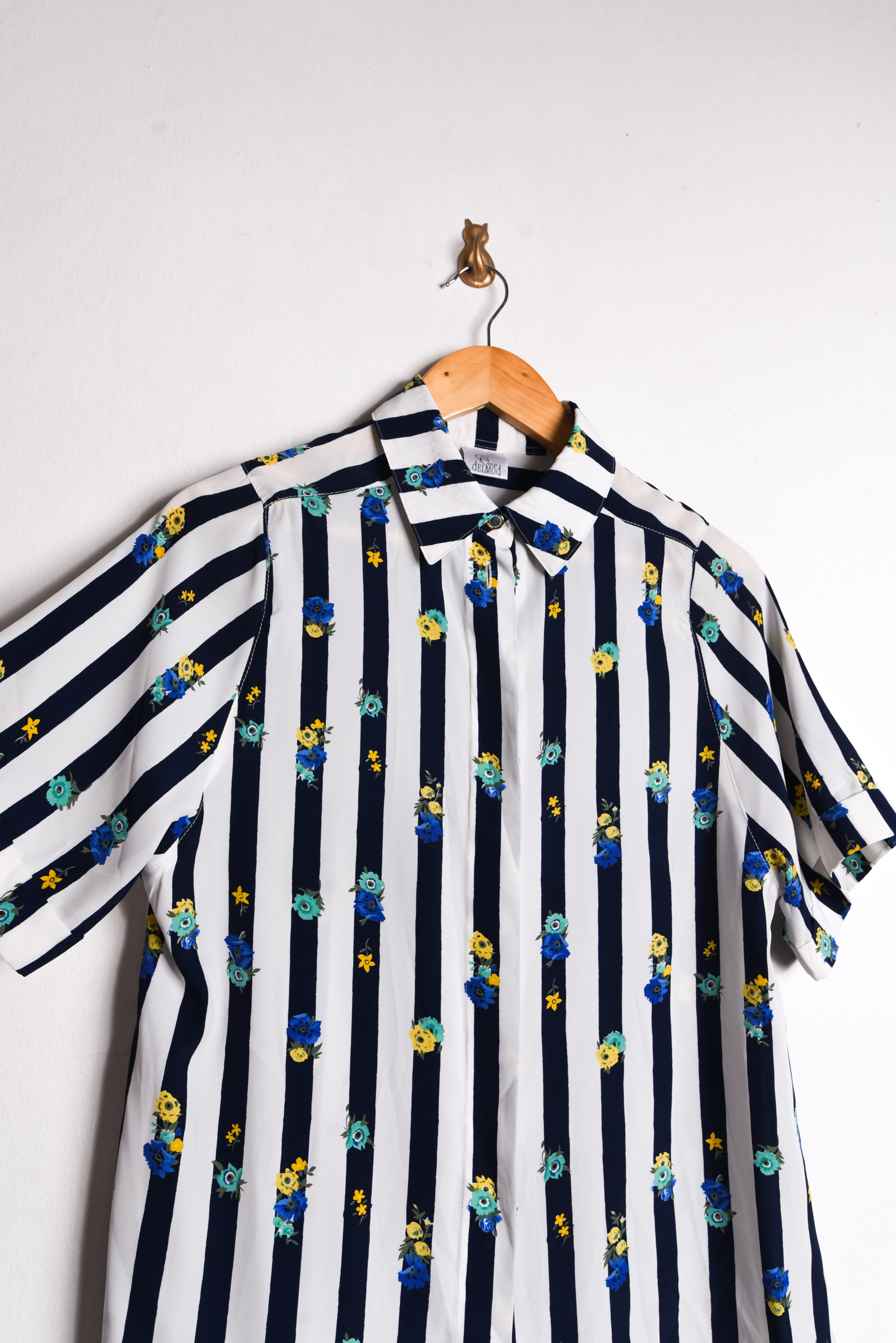 Blusa marinera vintage floral