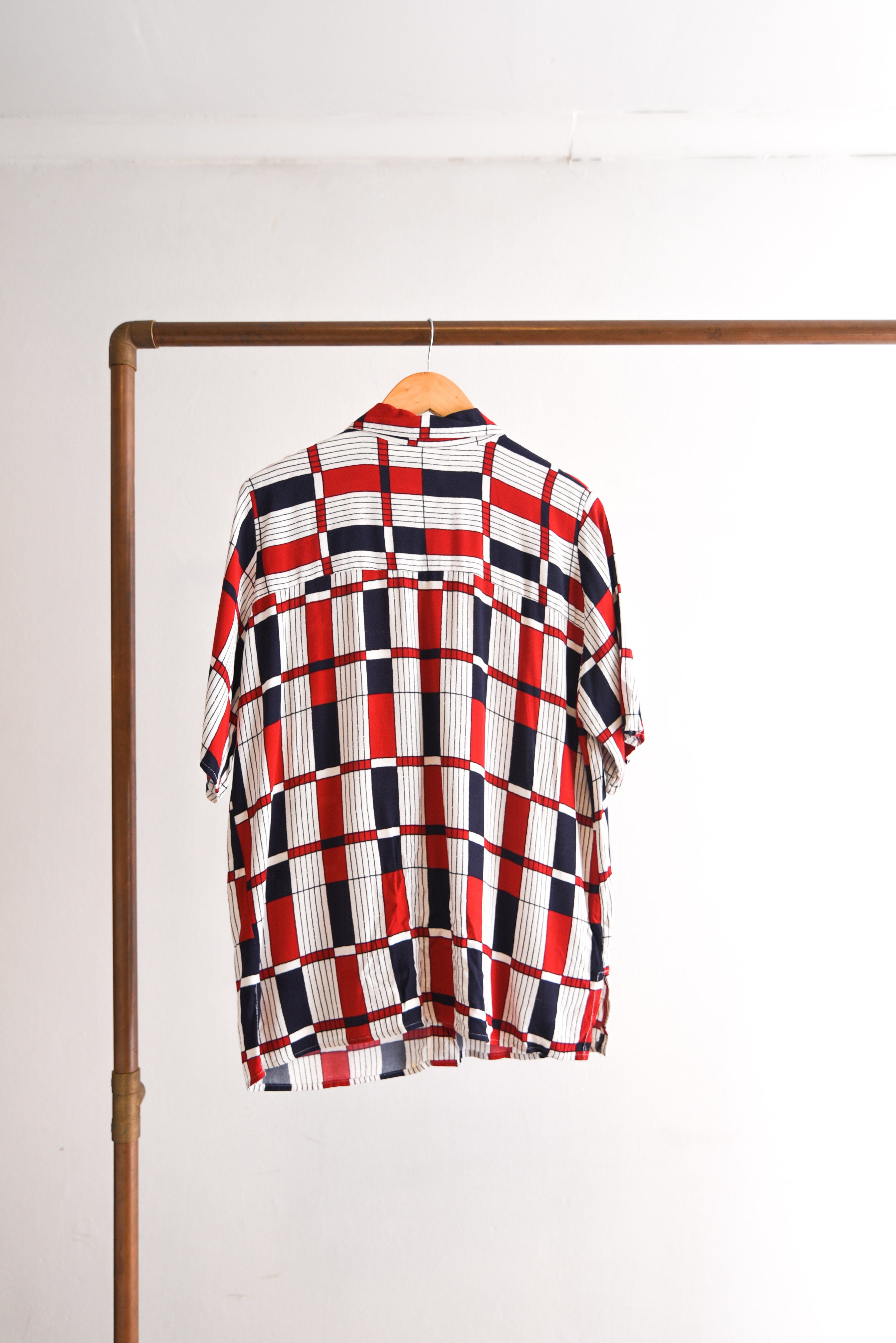 Camisa vintage tricolor 