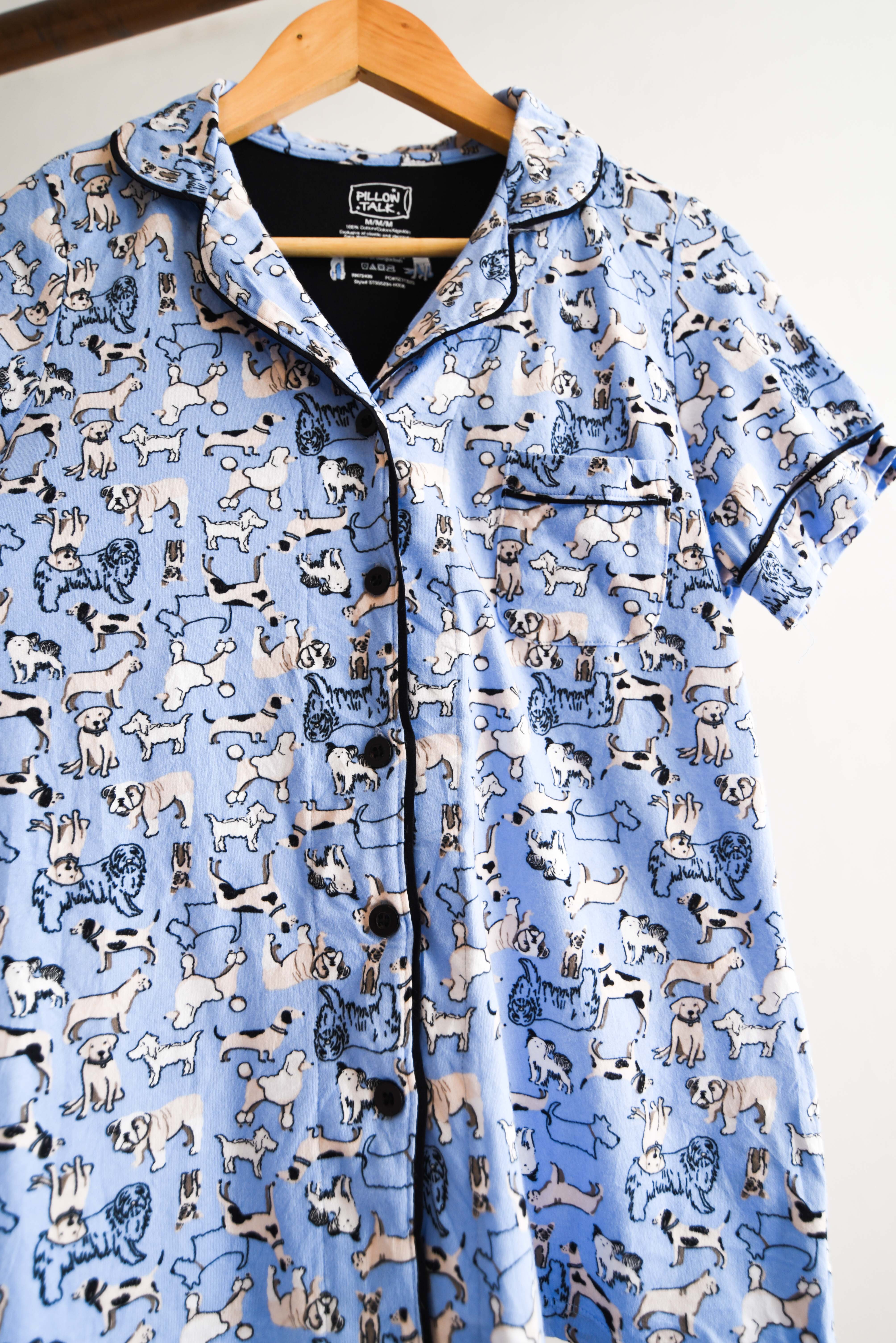 Camisa pijama perritos