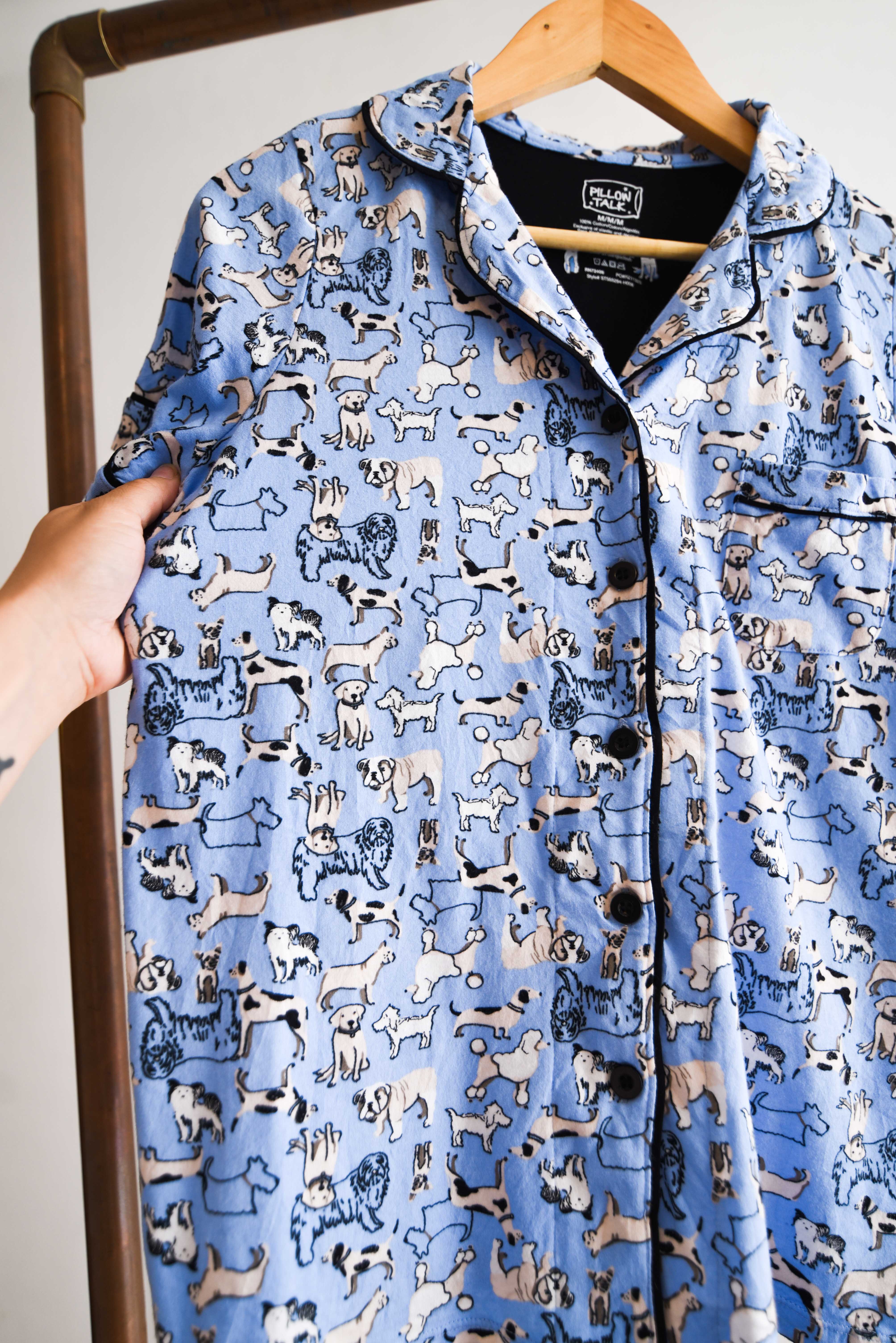 Camisa pijama perritos