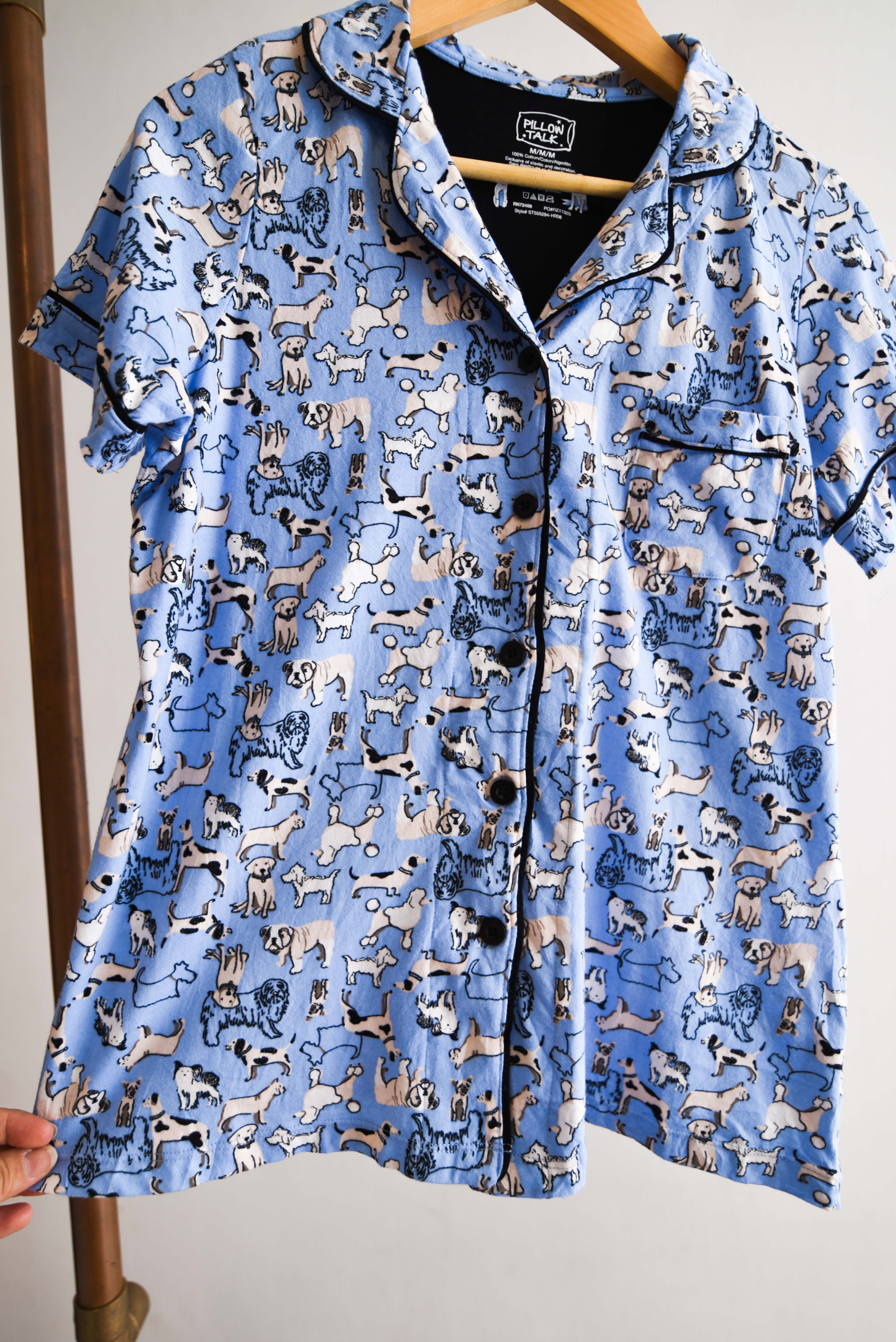 Camisa pijama perritos