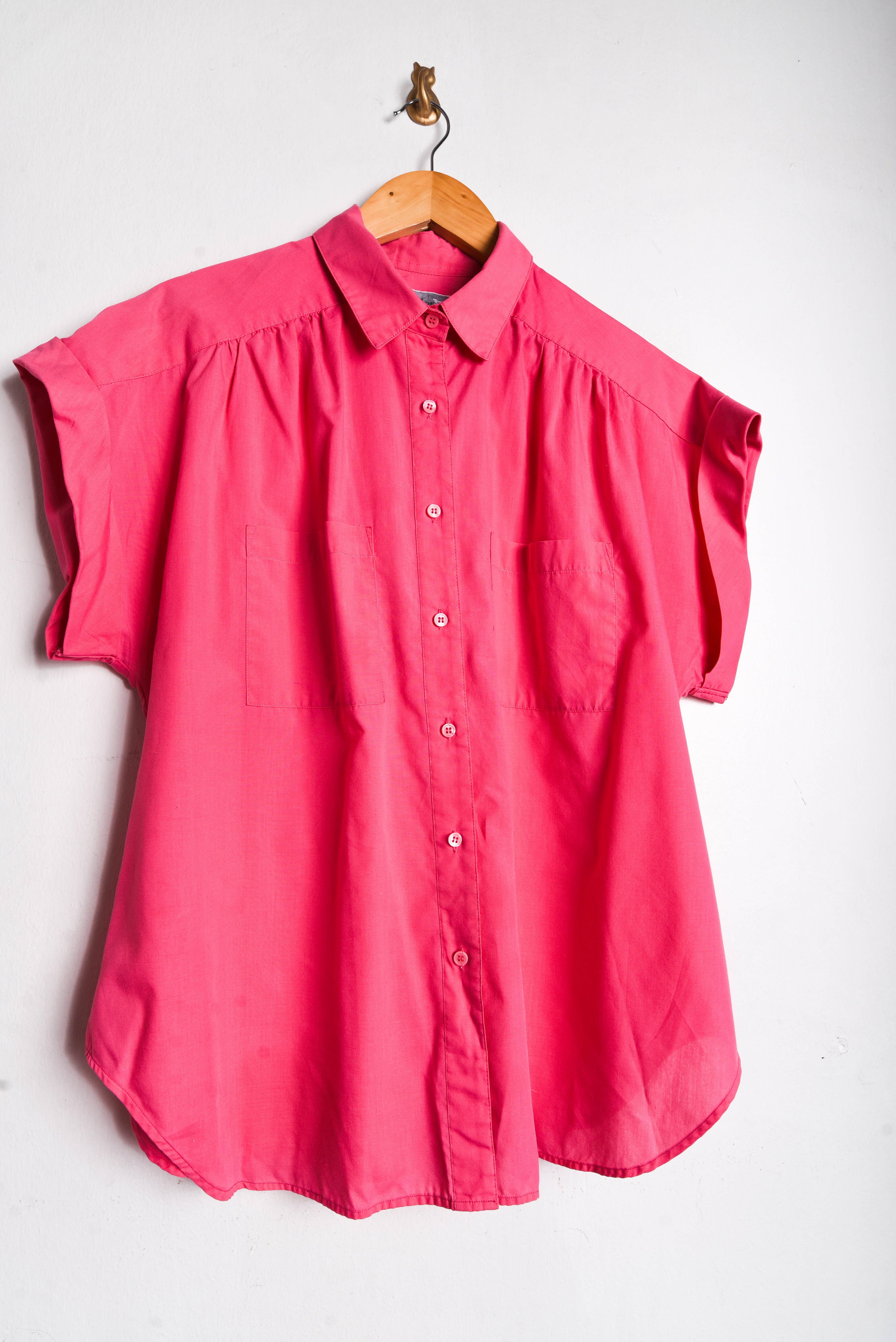 Camisa fucsia 90s