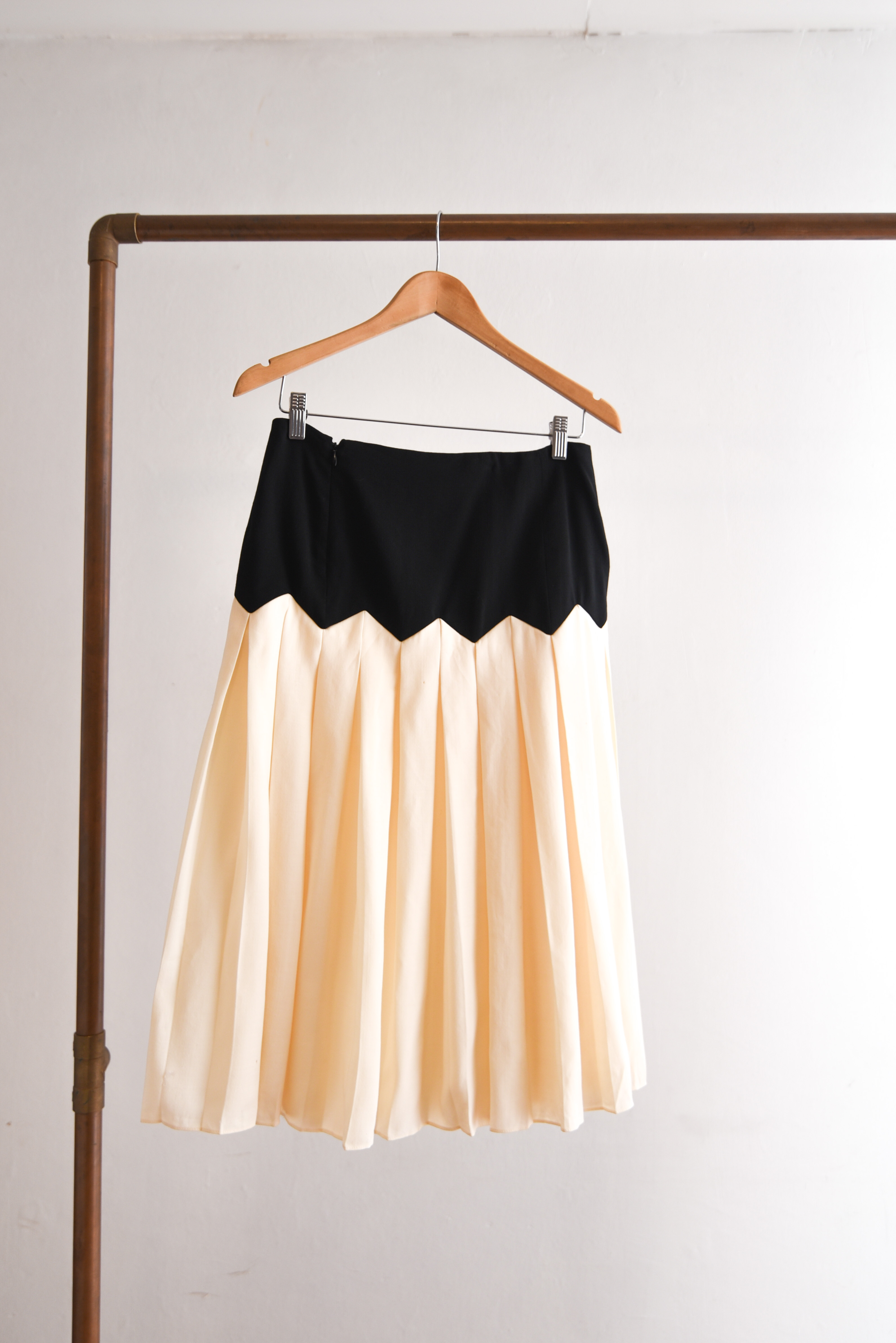 Falda bicolor Ralph Lauren black label