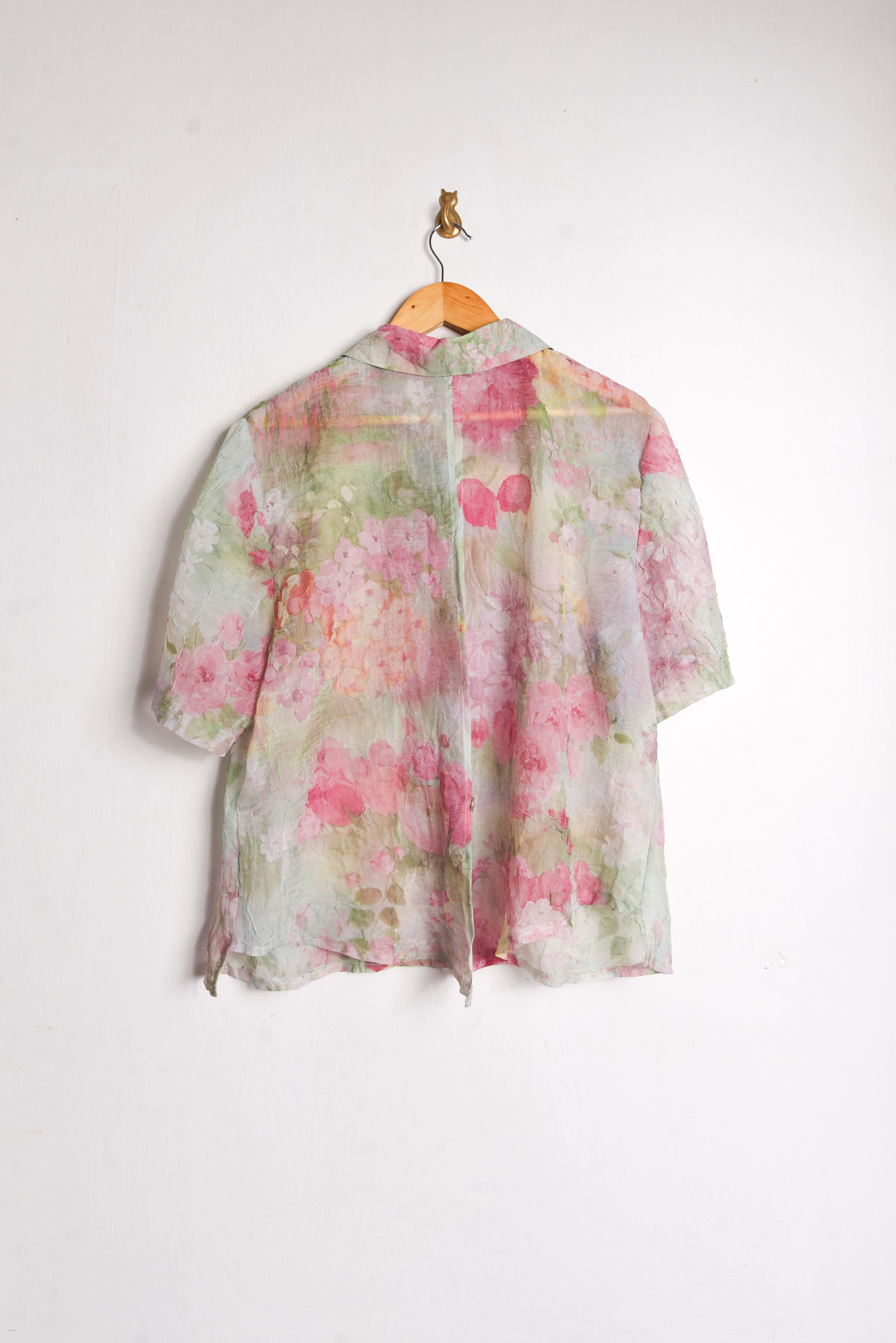 Blusa vintage Monet garden