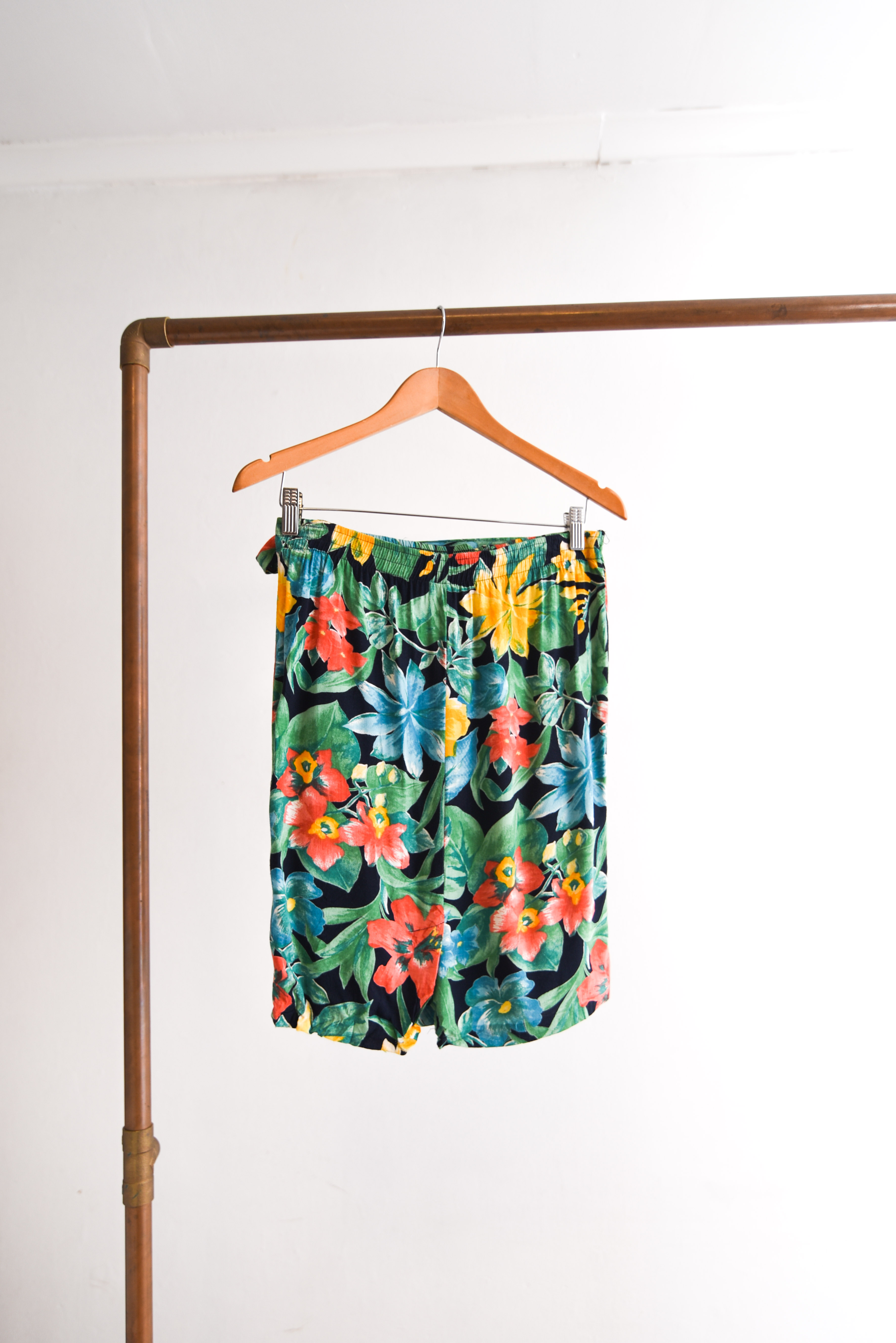Falda vintage tropical