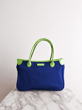 Cartera azul klein 90s