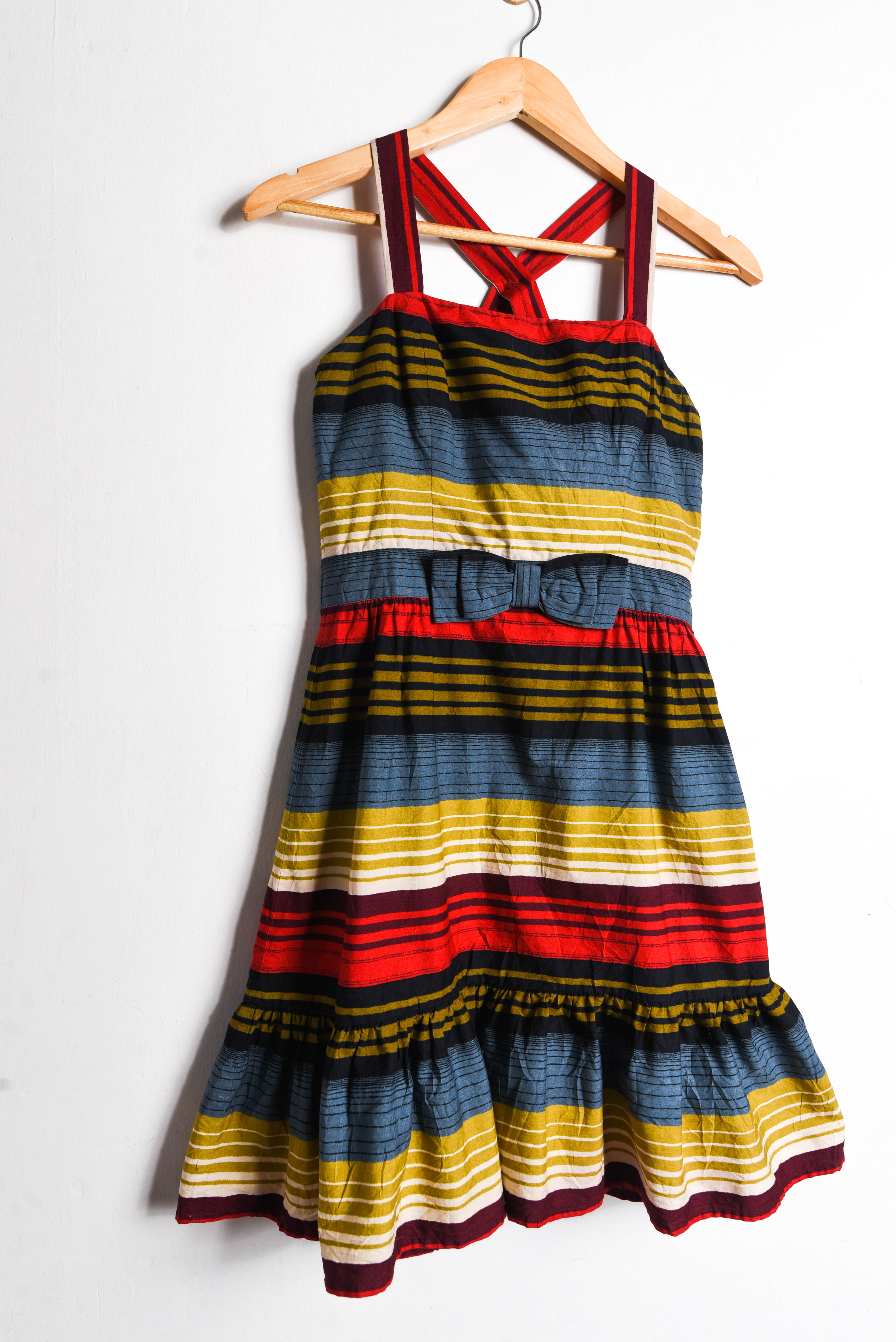 Vestido rayado ribbon