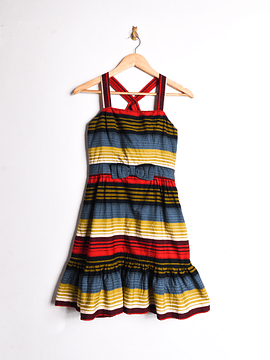 Vestido rayado ribbon