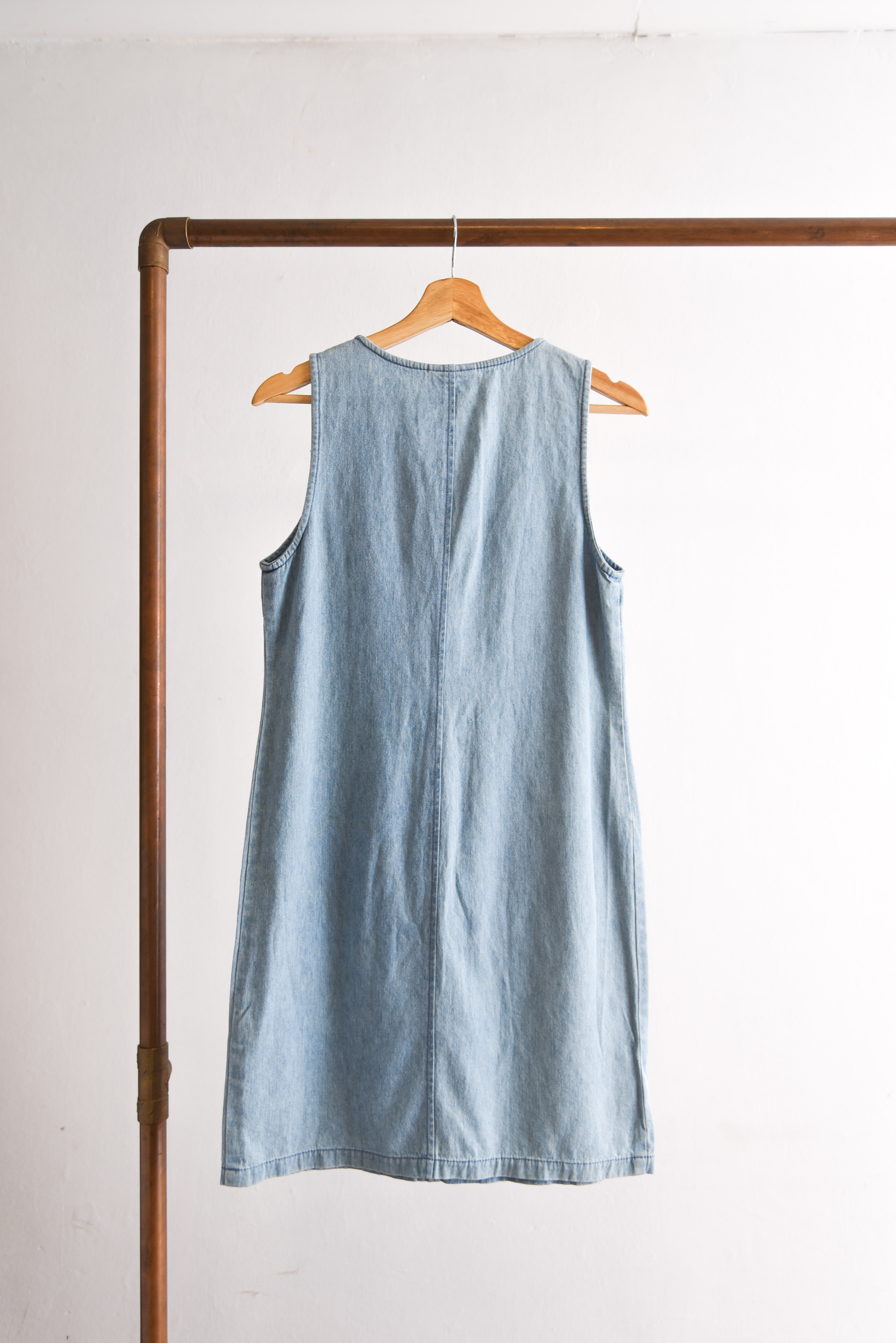 Jumper denim 90s bolsillos