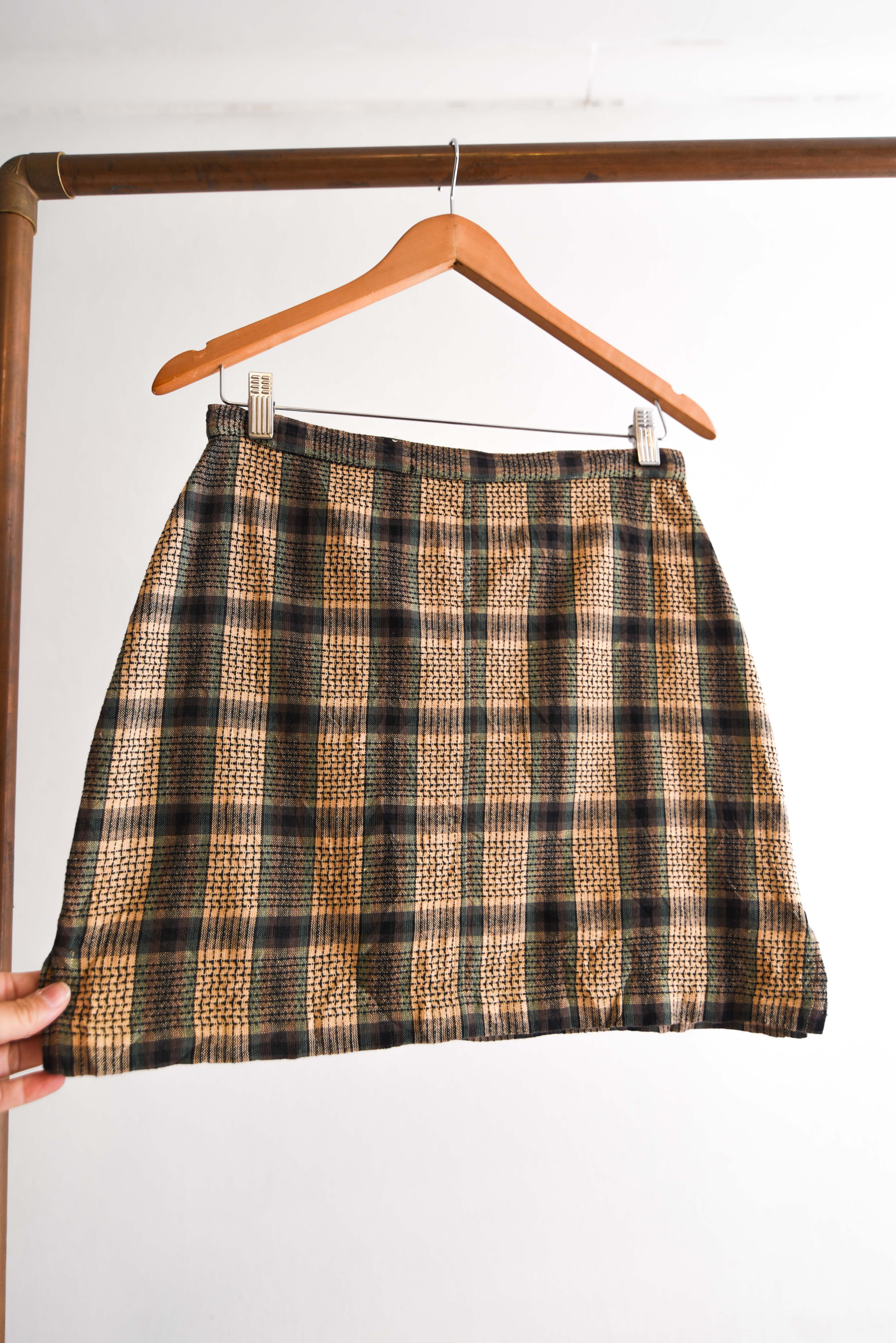 Mini falda 90s tartán