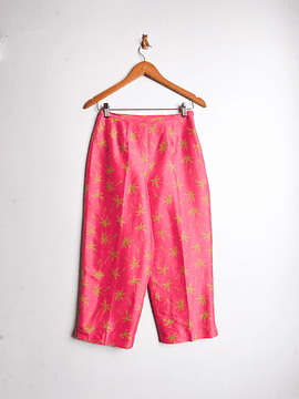 Capri pants seda palmeras