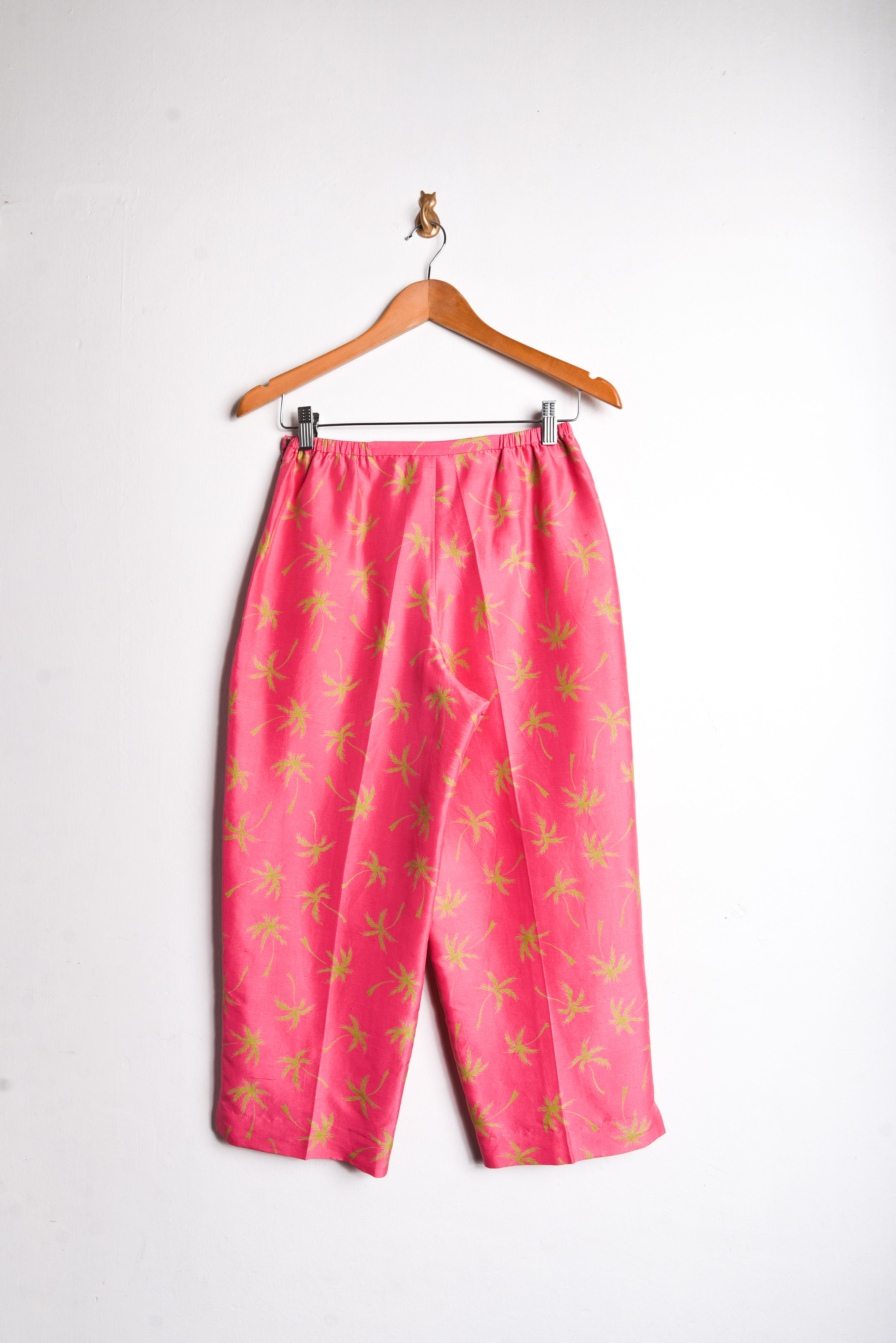 Capri pants seda palmeras