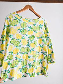 Polera print limones