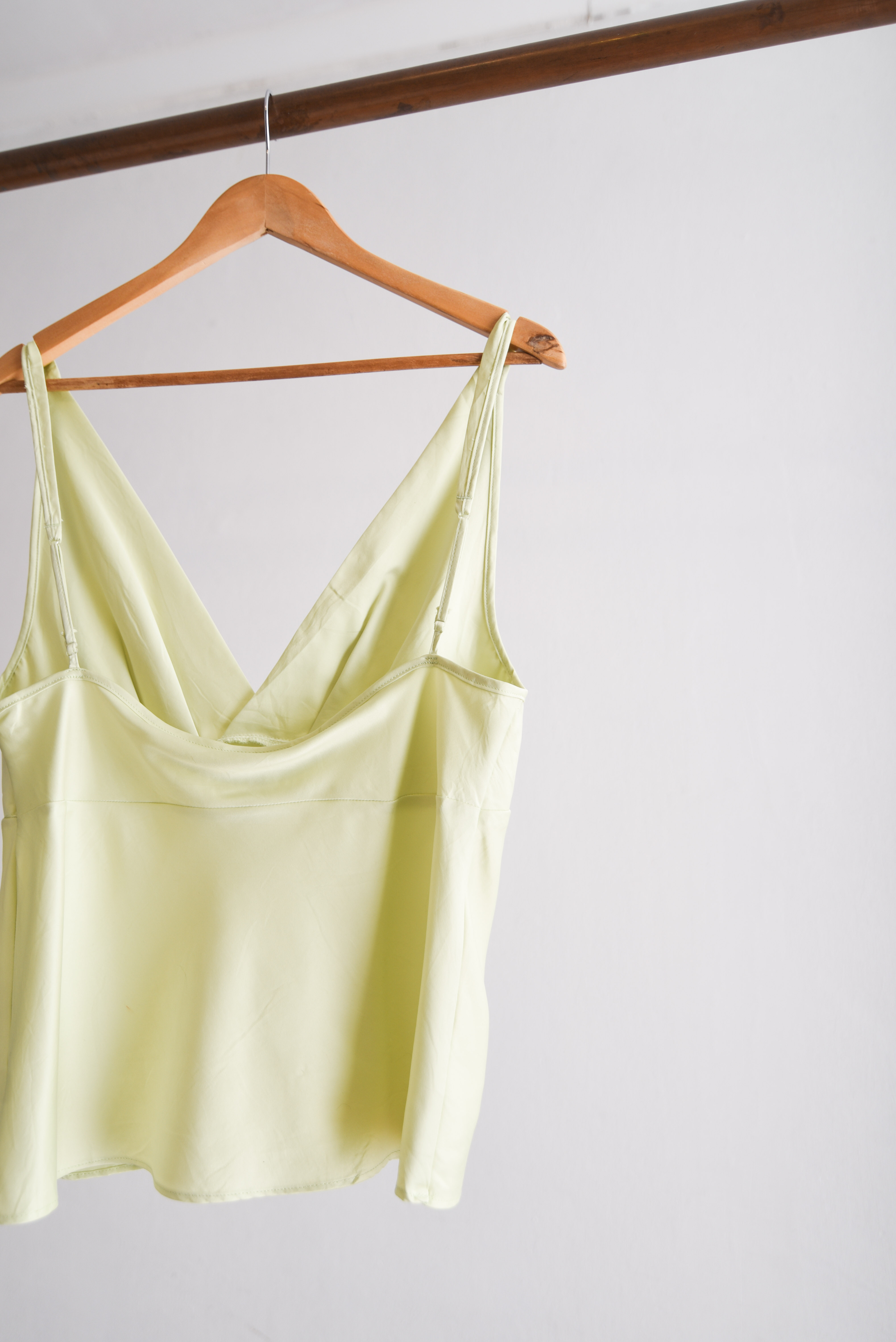 Top lencero verde lima Vanity Fair