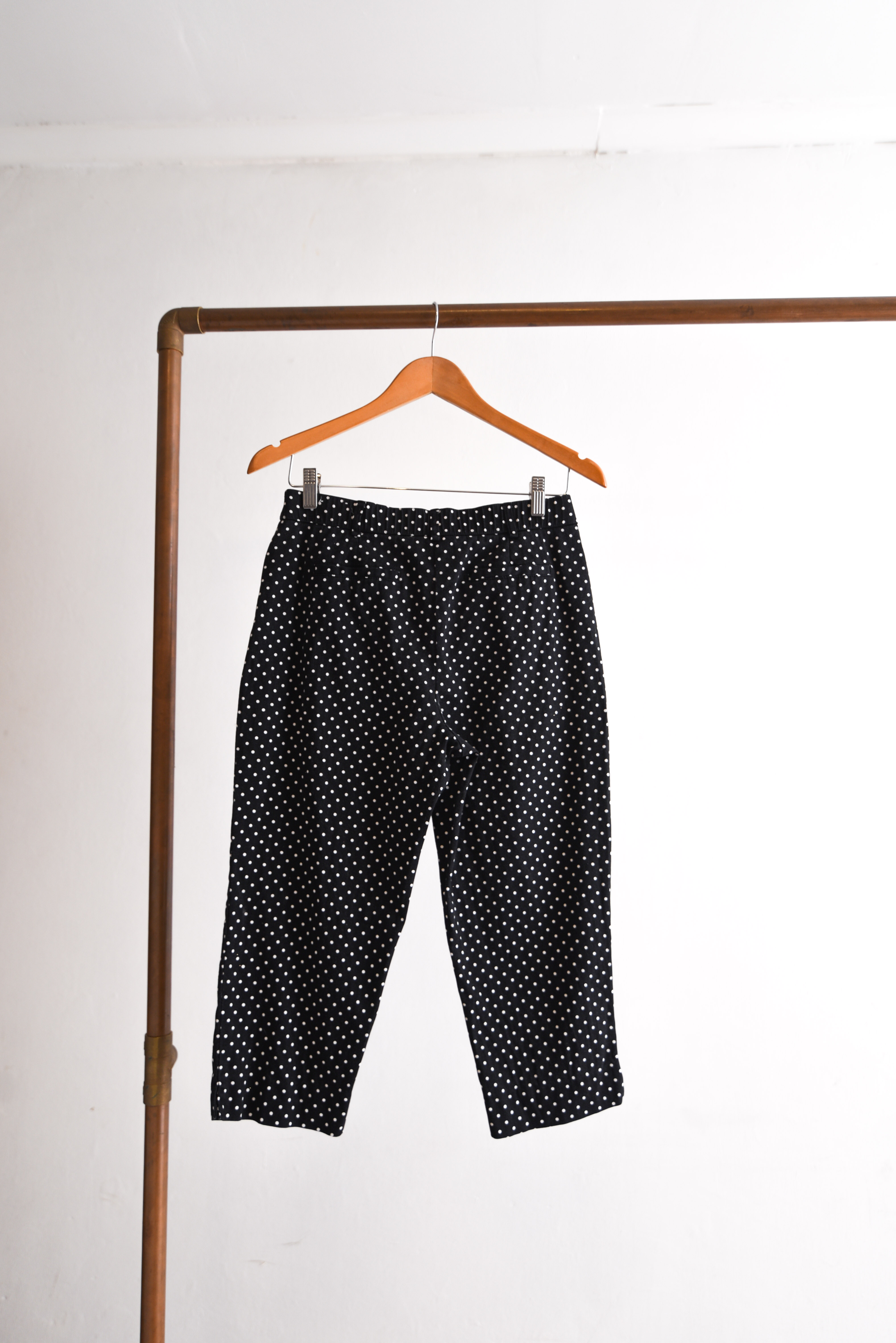 Capri pants polka dots