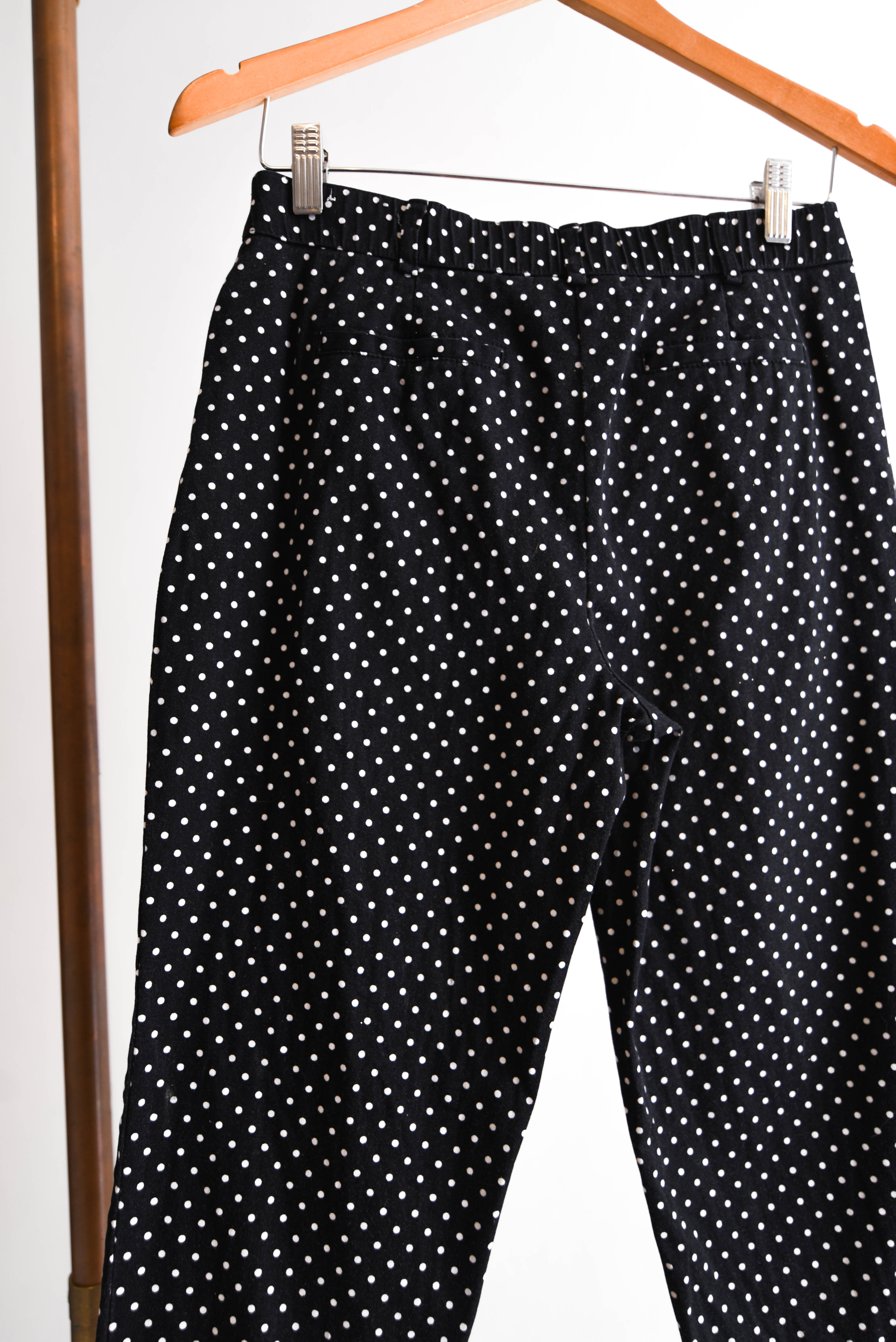 Capri pants polka dots