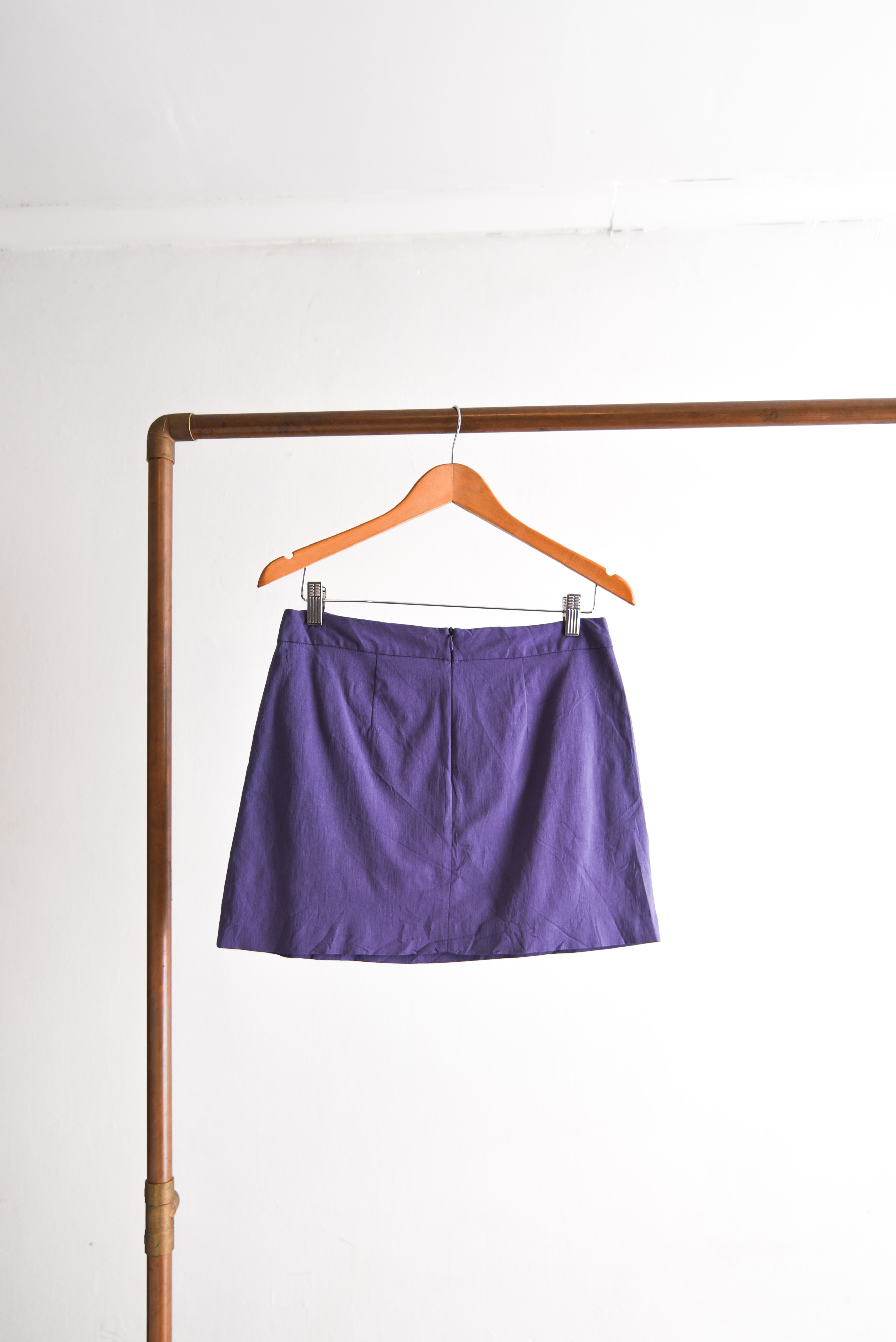 Mini falda purple 90s