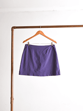 Mini falda purple 90s