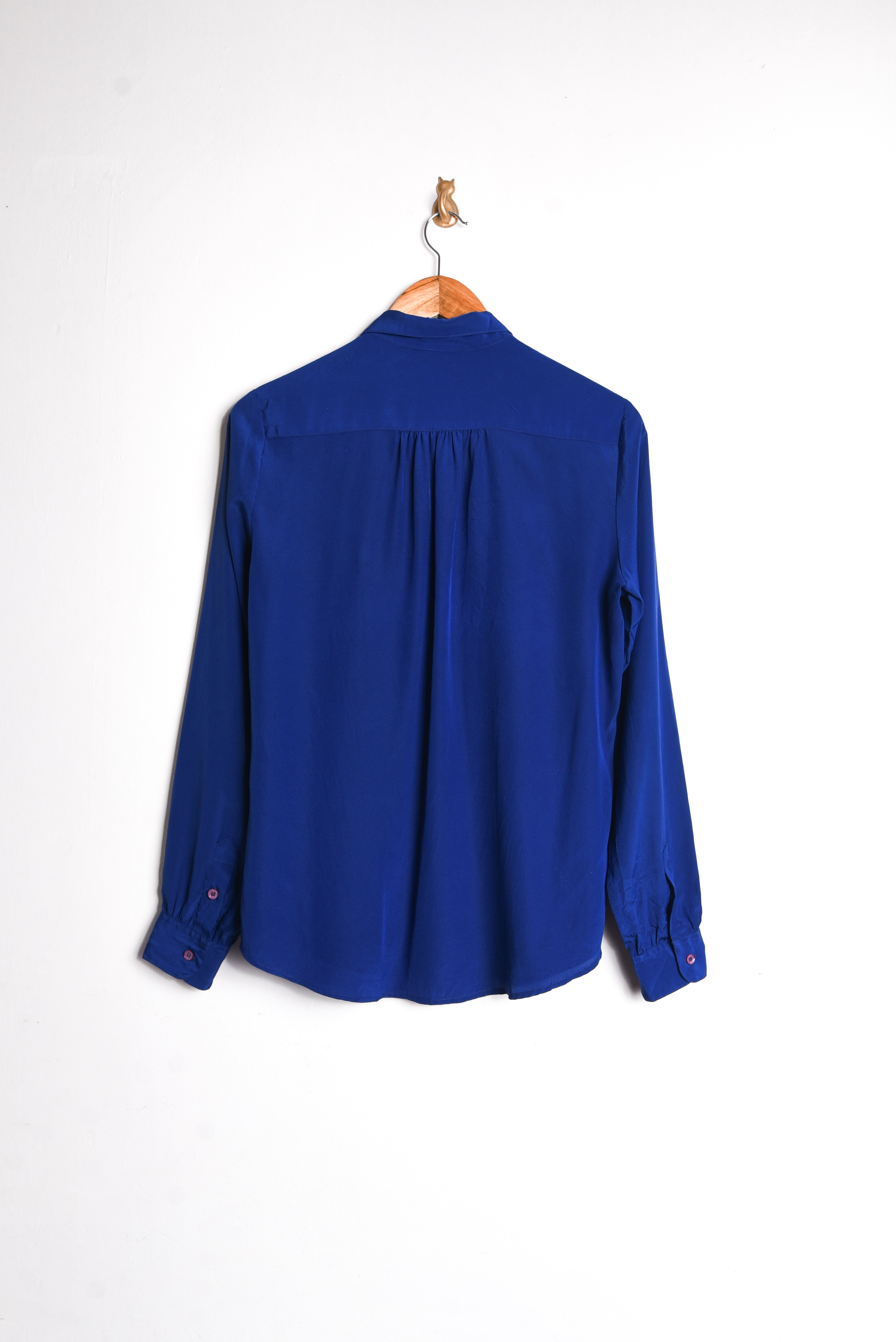 Blusa azul klein vintage