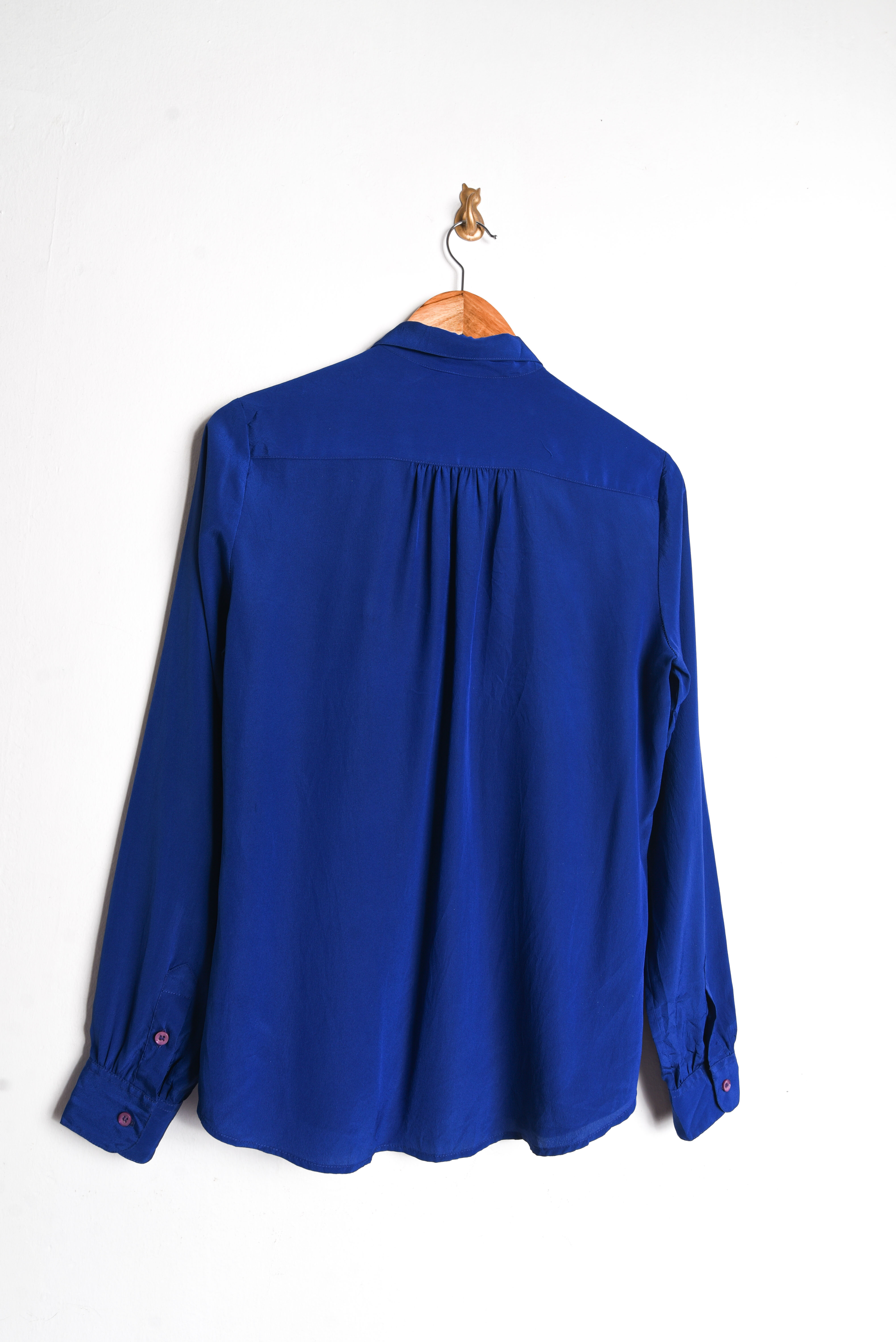 Blusa azul klein vintage