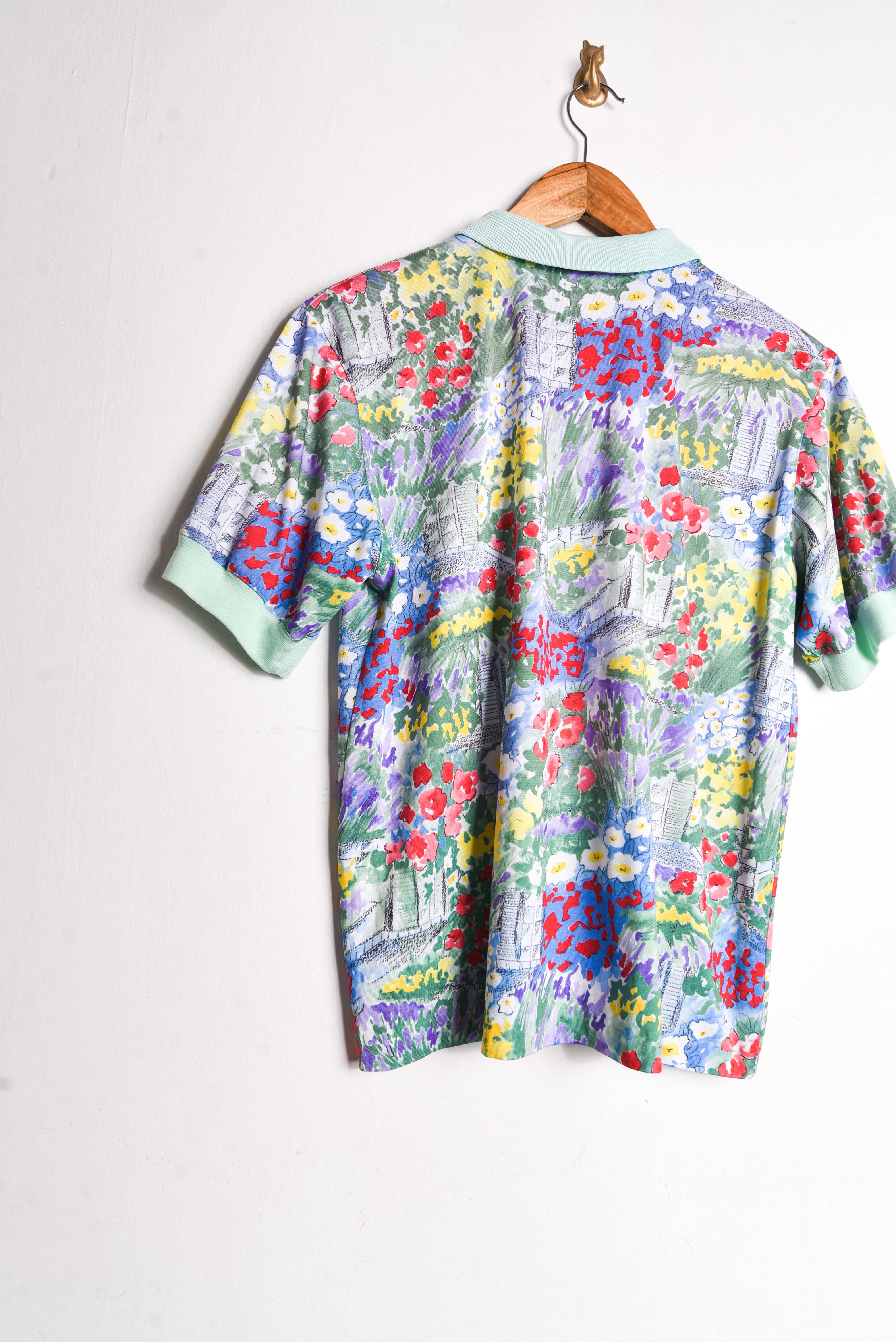 Polera vintage garden 