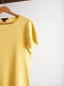 Polera acanalada silk