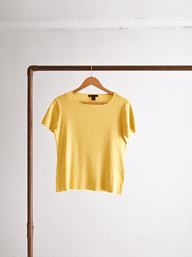 Polera acanalada silk